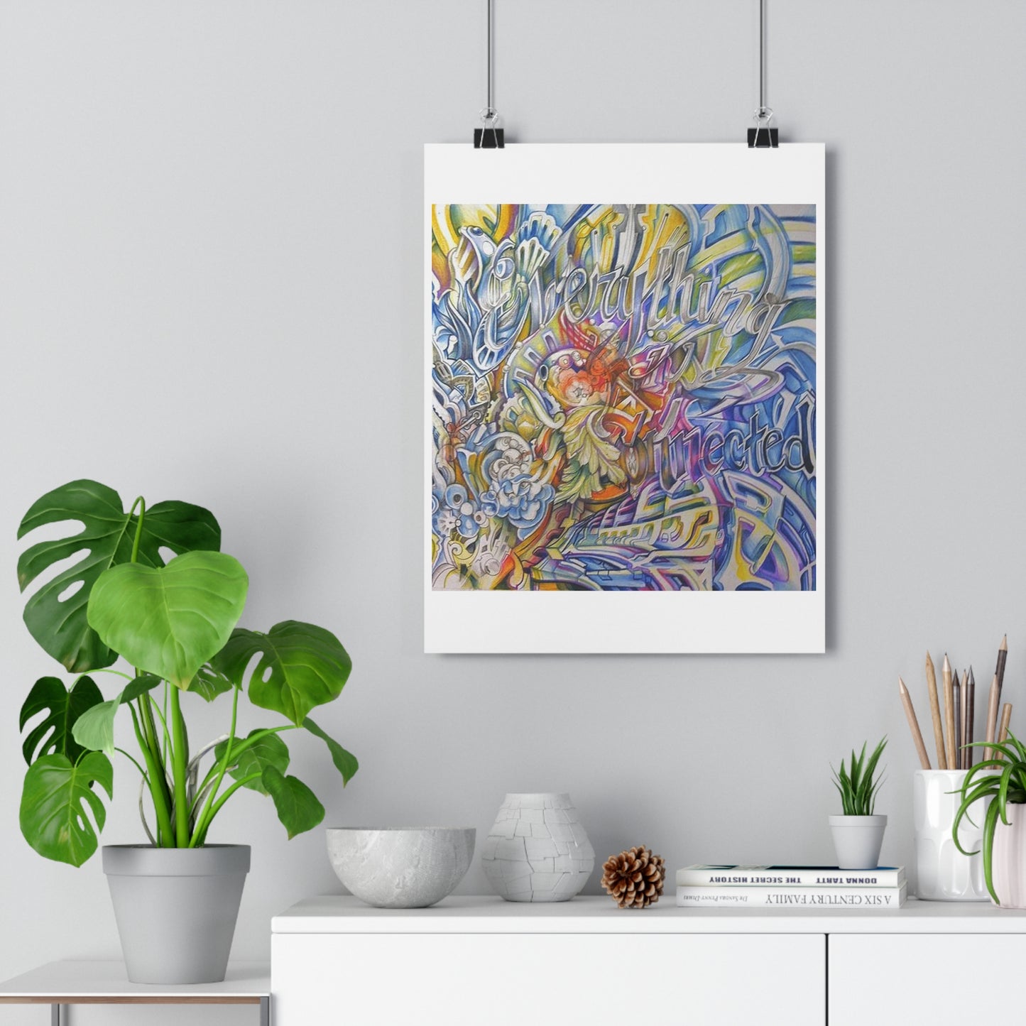 "Everything is Connected”- Giclée Art Print by artist David Hilborn