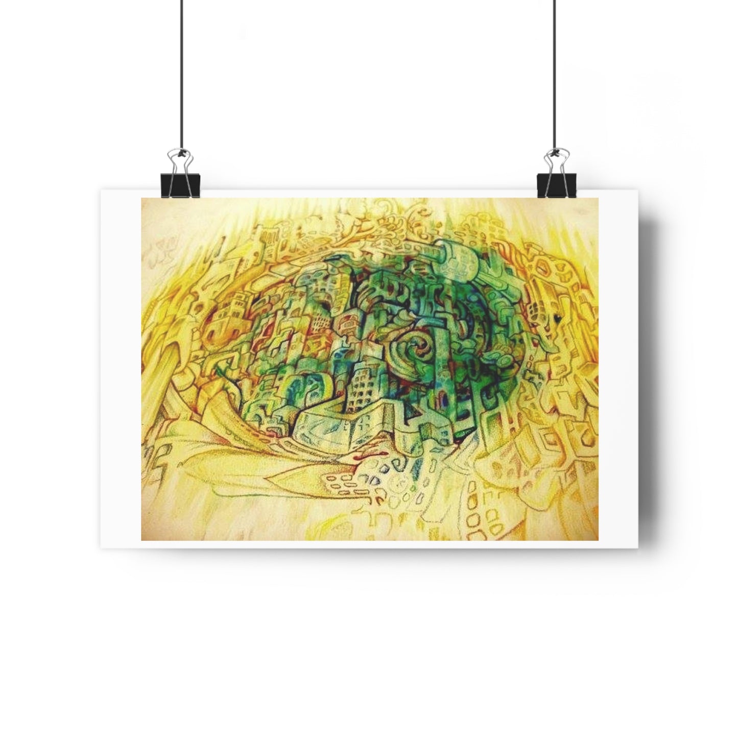 "Misted”- Giclée Art Print by artist David Hilborn