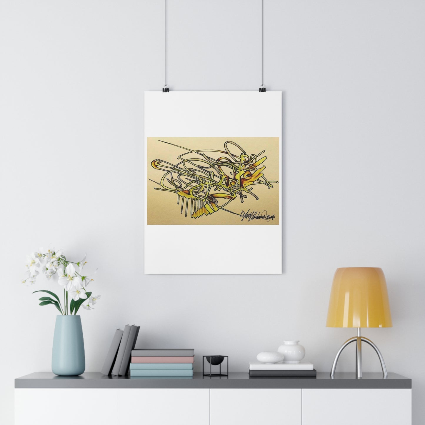 "Hornet”- Giclée Art Print by artist David Hilborn