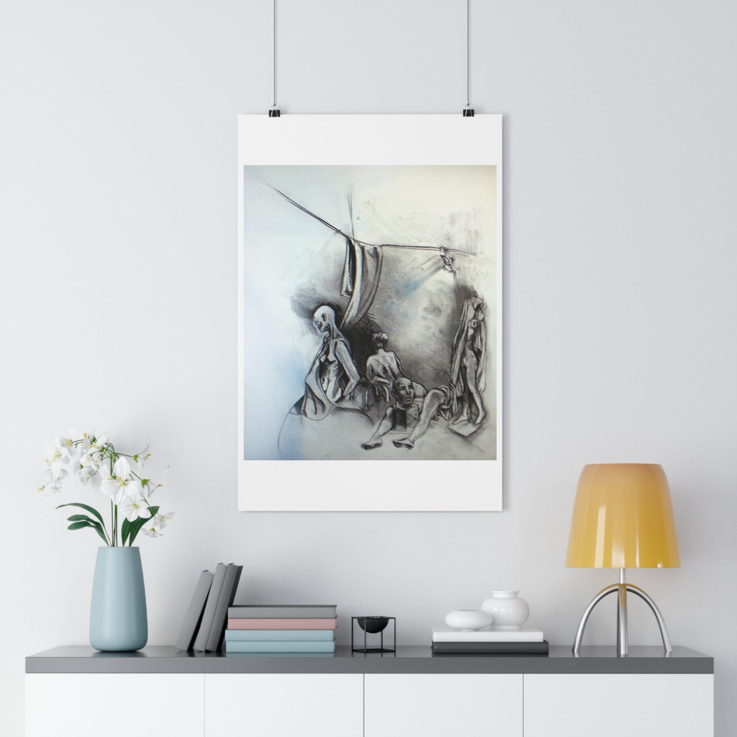 "Staged”- Giclée Art Print by artist David Hilborn