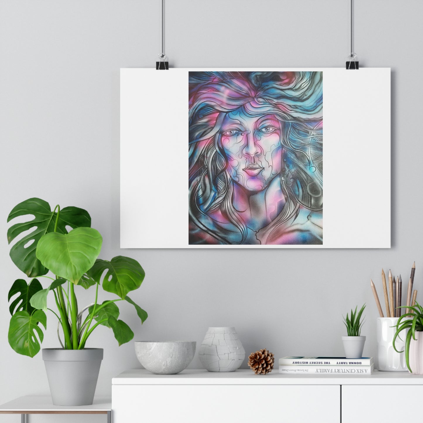 "Cerebral”- Giclée Art Print by artist David Hilborn