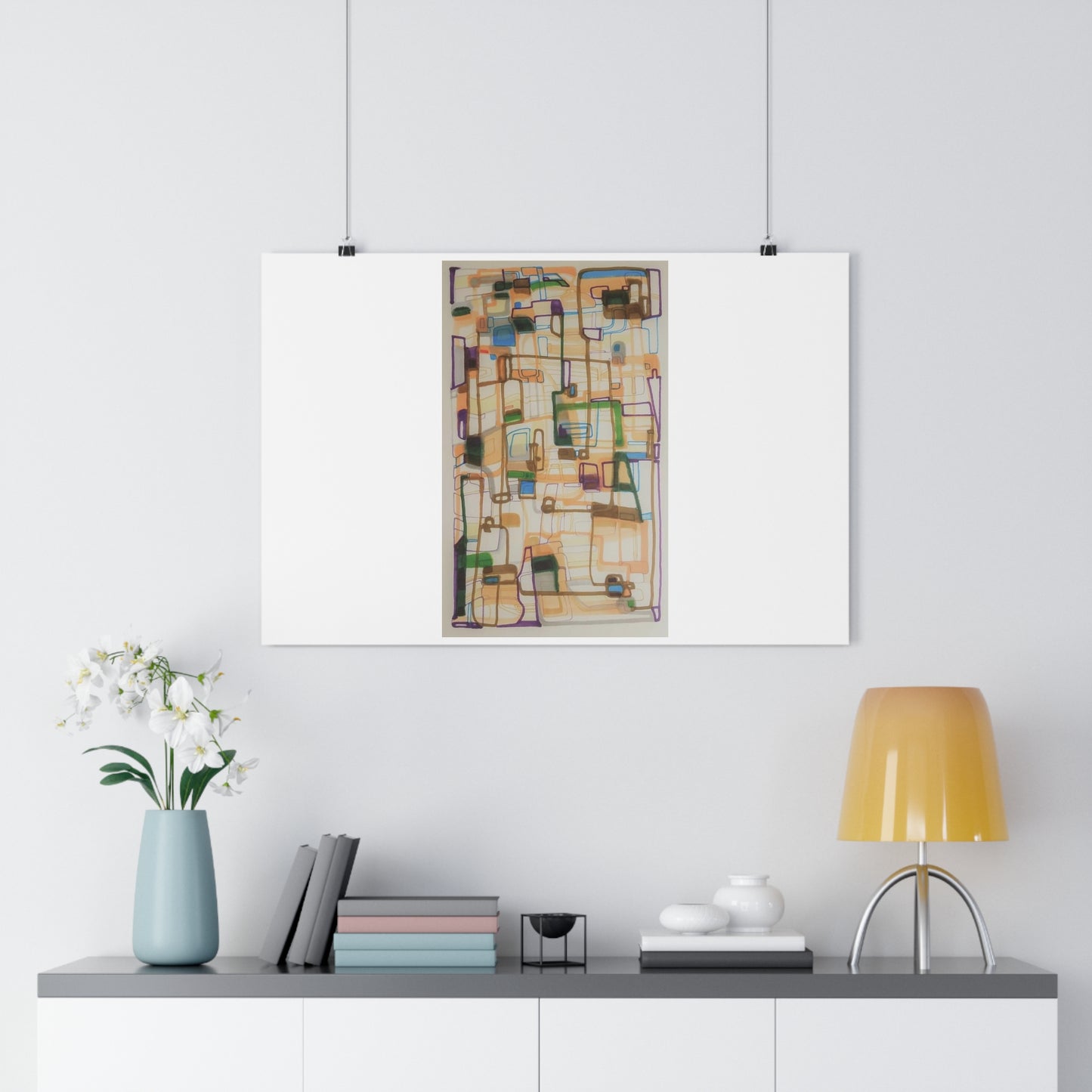 "Retro”- Giclée Art Print by artist David Hilborn