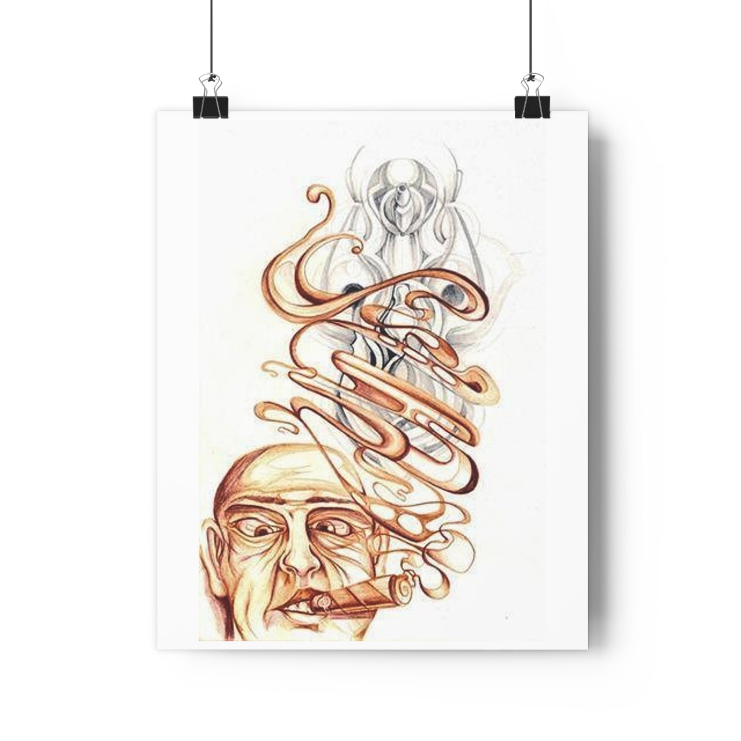 "Stogie”- Giclée Art Print by artist David Hilborn