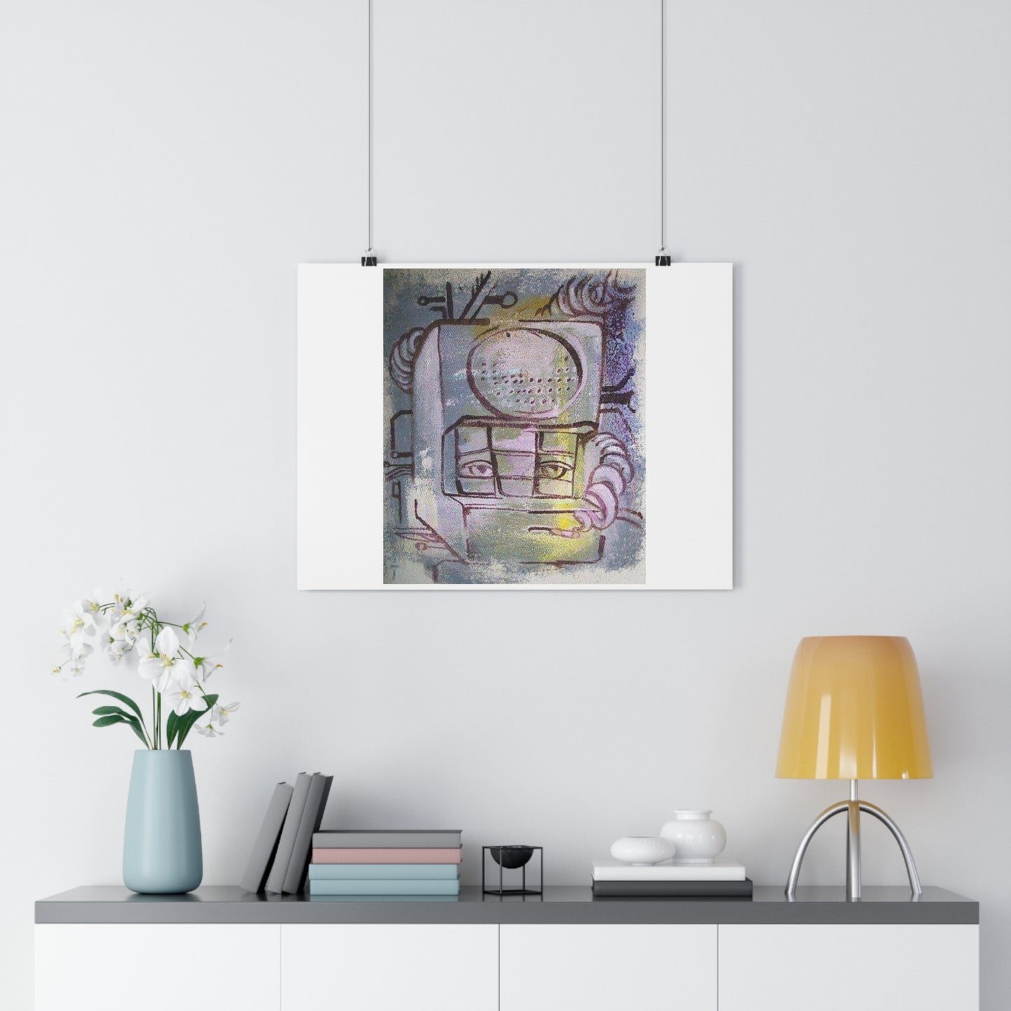 "Old Connection”- Giclée Art Print by artist David Hilborn