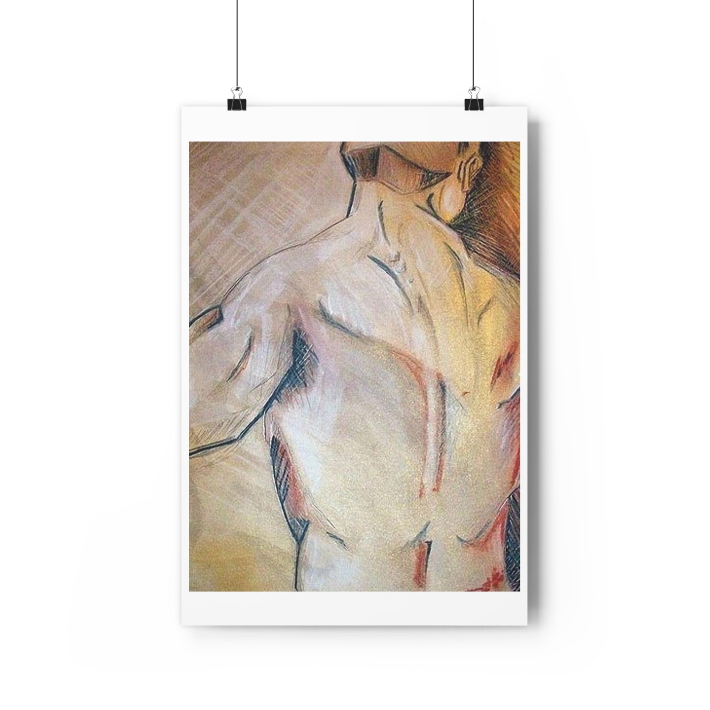 "Anatomy Study”- Giclée Art Print by artist David Hilborn