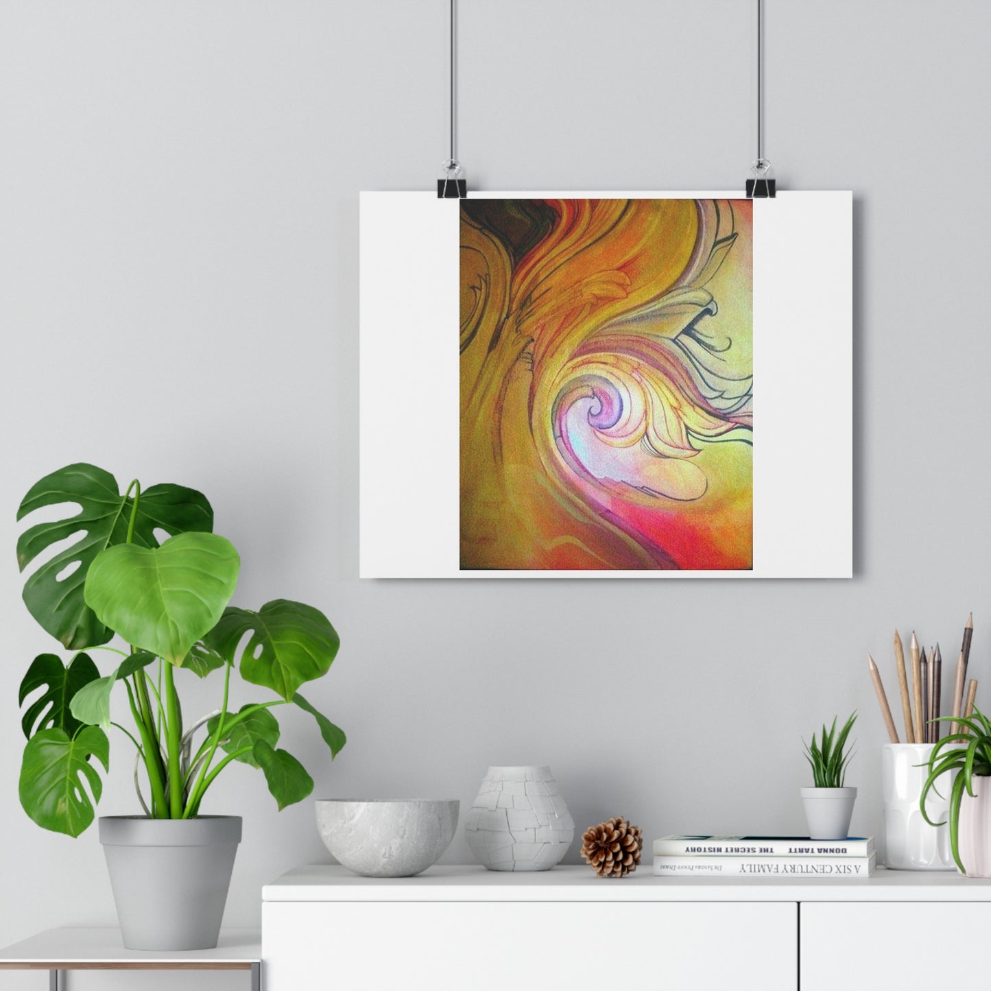 "Sol Flow”- Giclée Art Print by artist David Hilborn