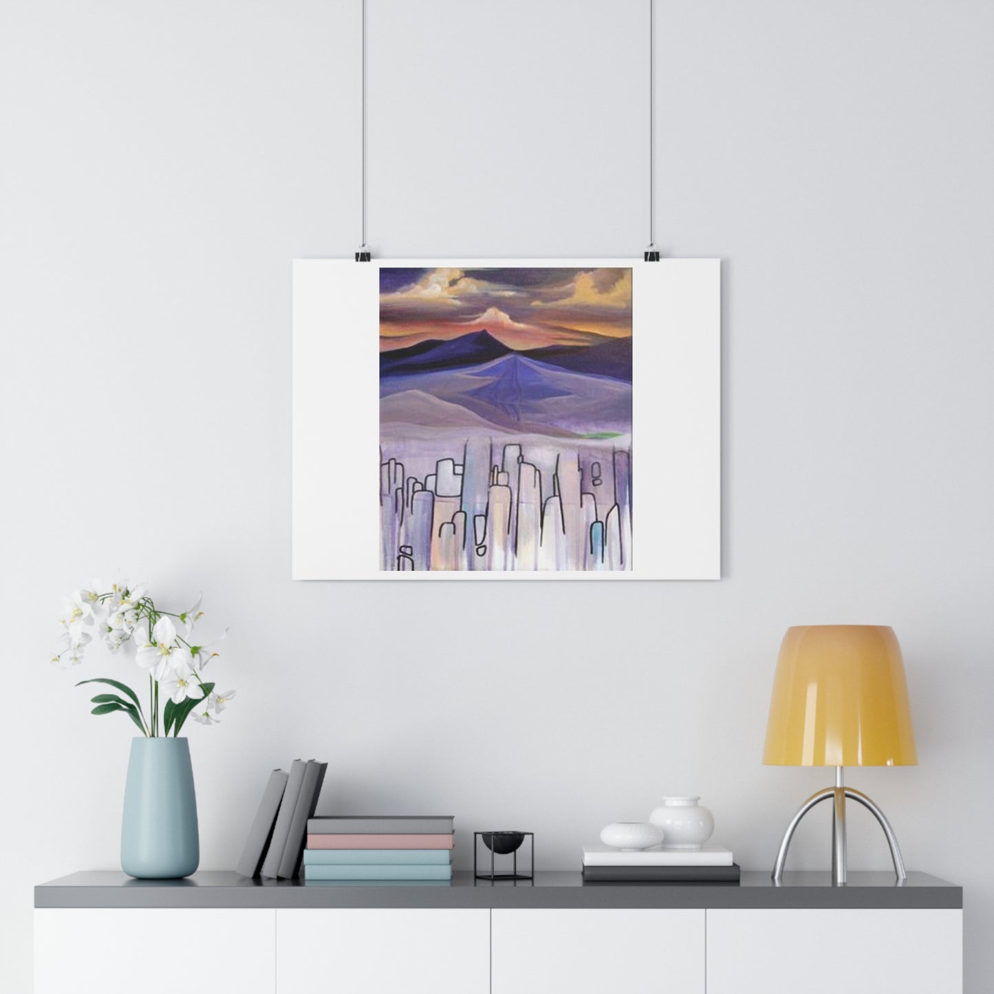 "Bedrock”- Giclée Art Print by artist David Hilborn