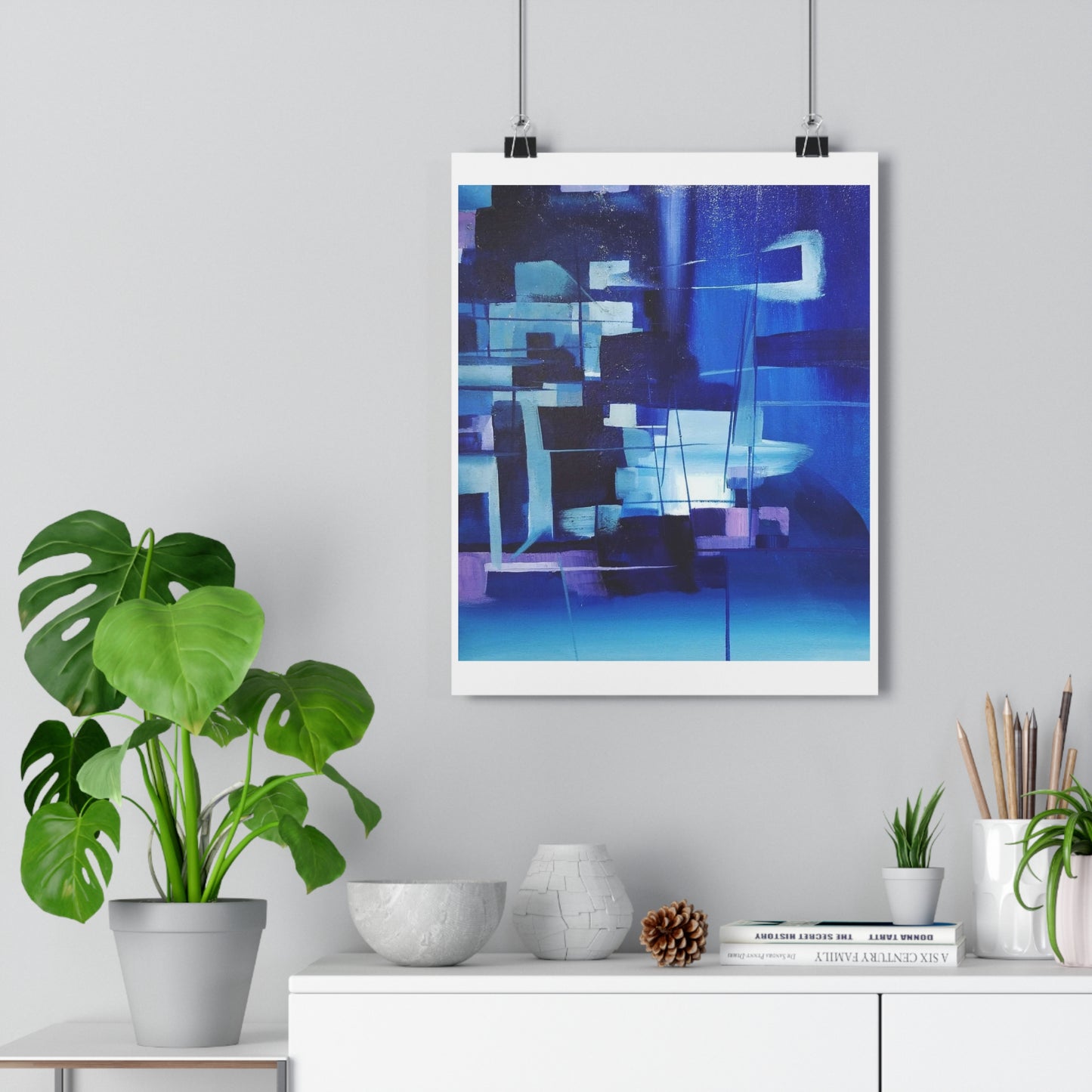 "Cobalt”- Giclée Art Print by artist David Hilborn