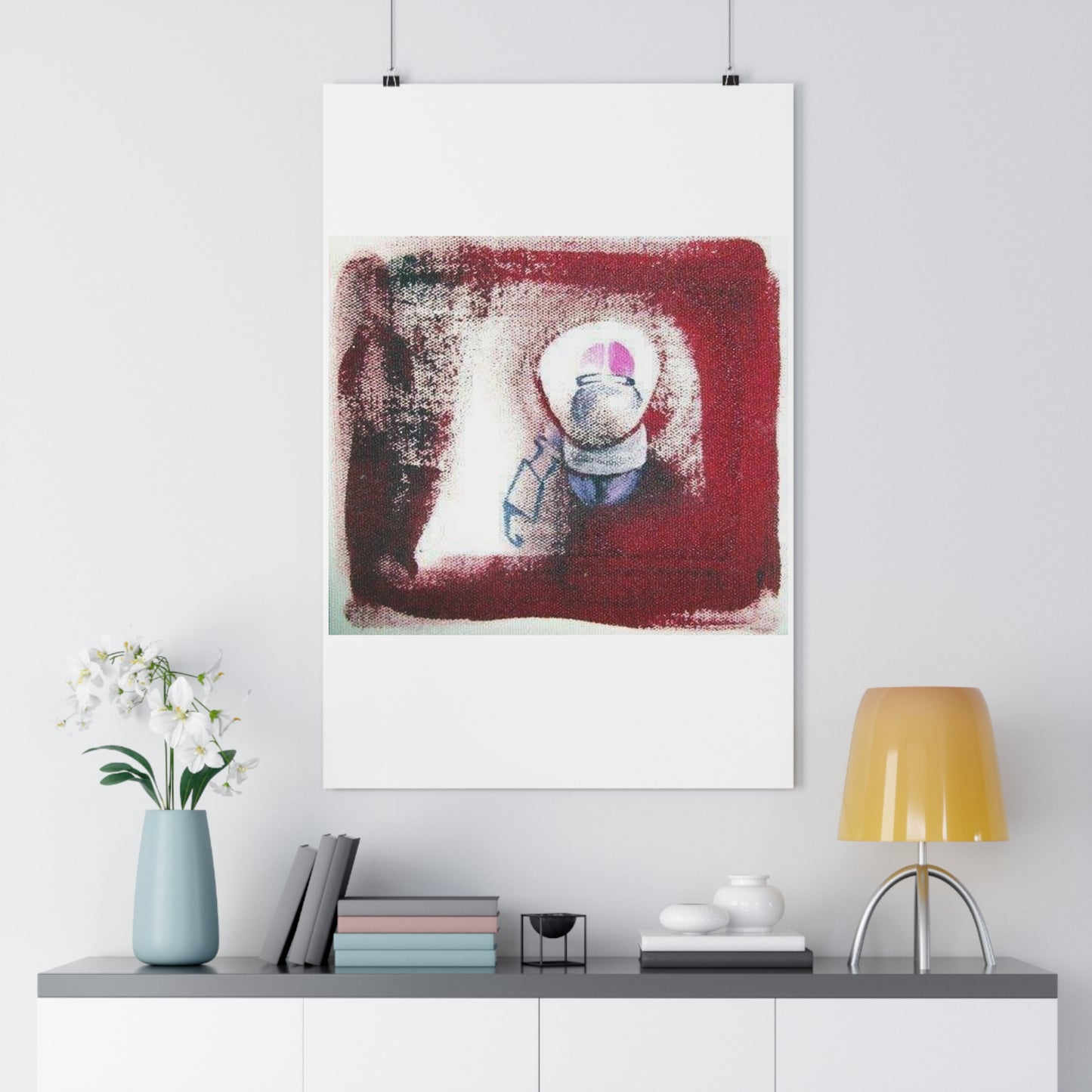 “Beep-boop”- Giclée Art Print by artist David Hilborn