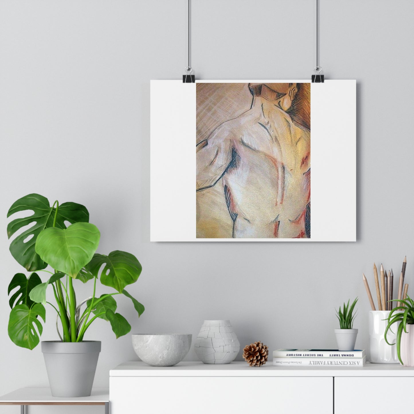 "Anatomy Study”- Giclée Art Print by artist David Hilborn