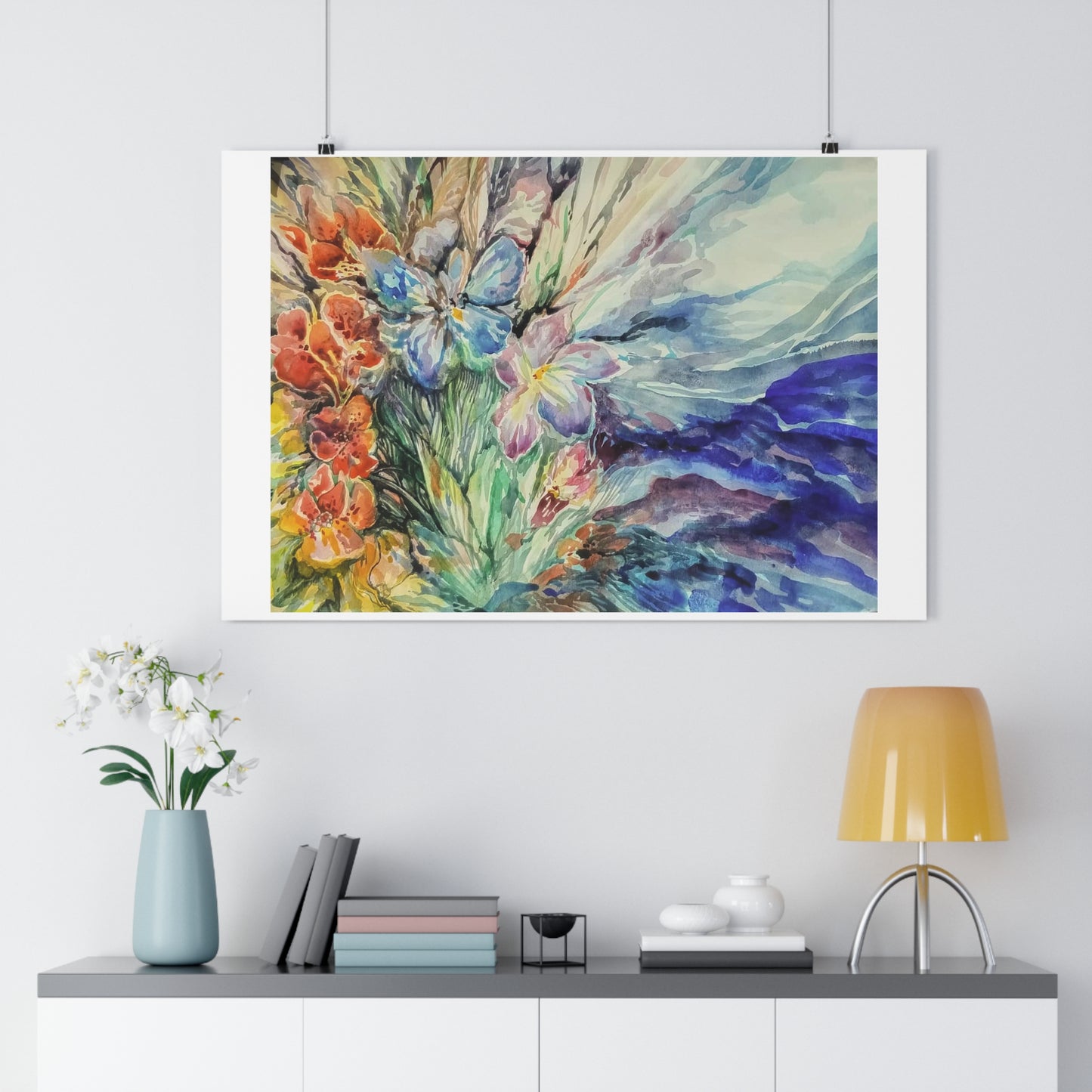 "Faceted Growth”- Giclée Art Print by artist David Hilborn