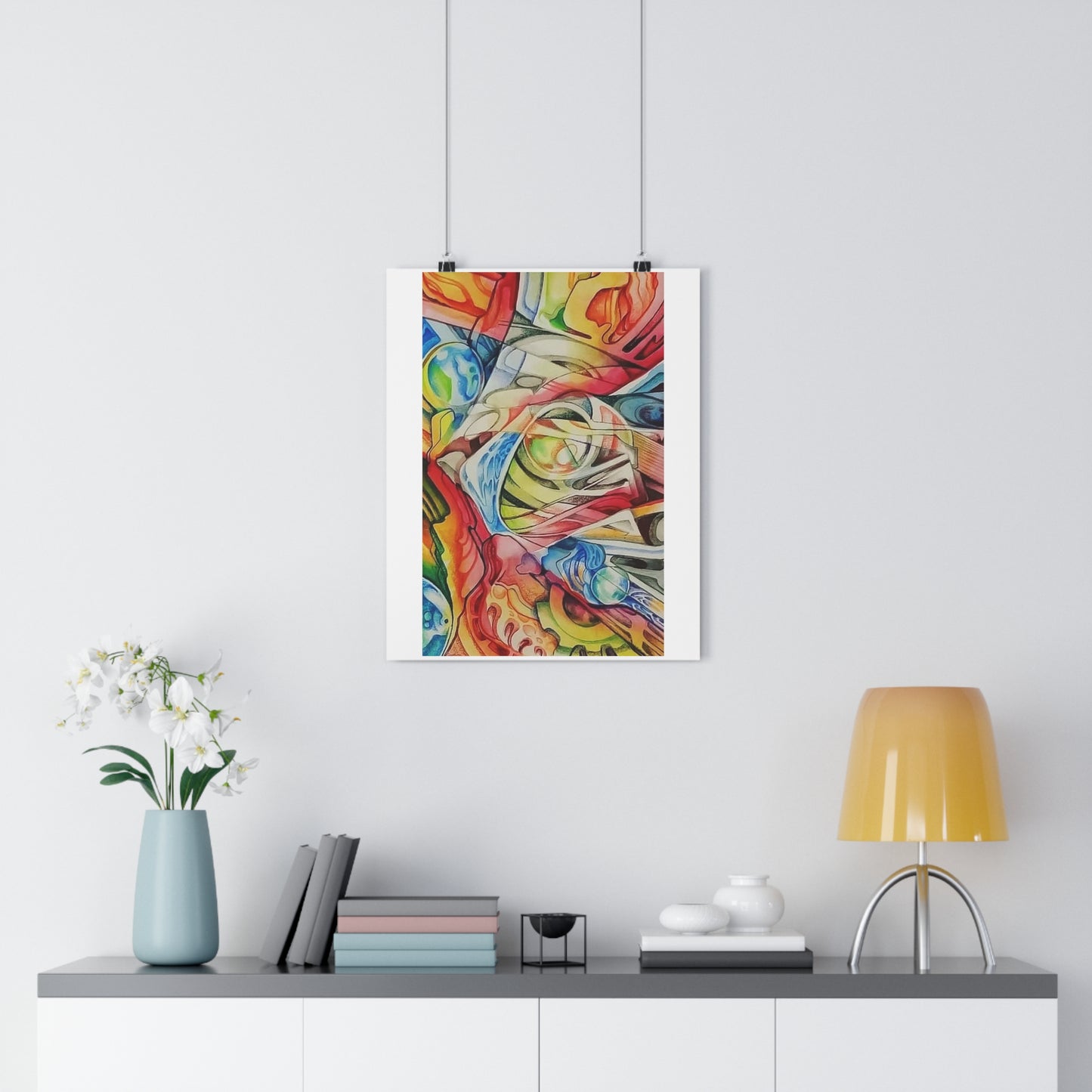 “Technicolor Lens 2”- Giclée Art Print by artist David Hilborn