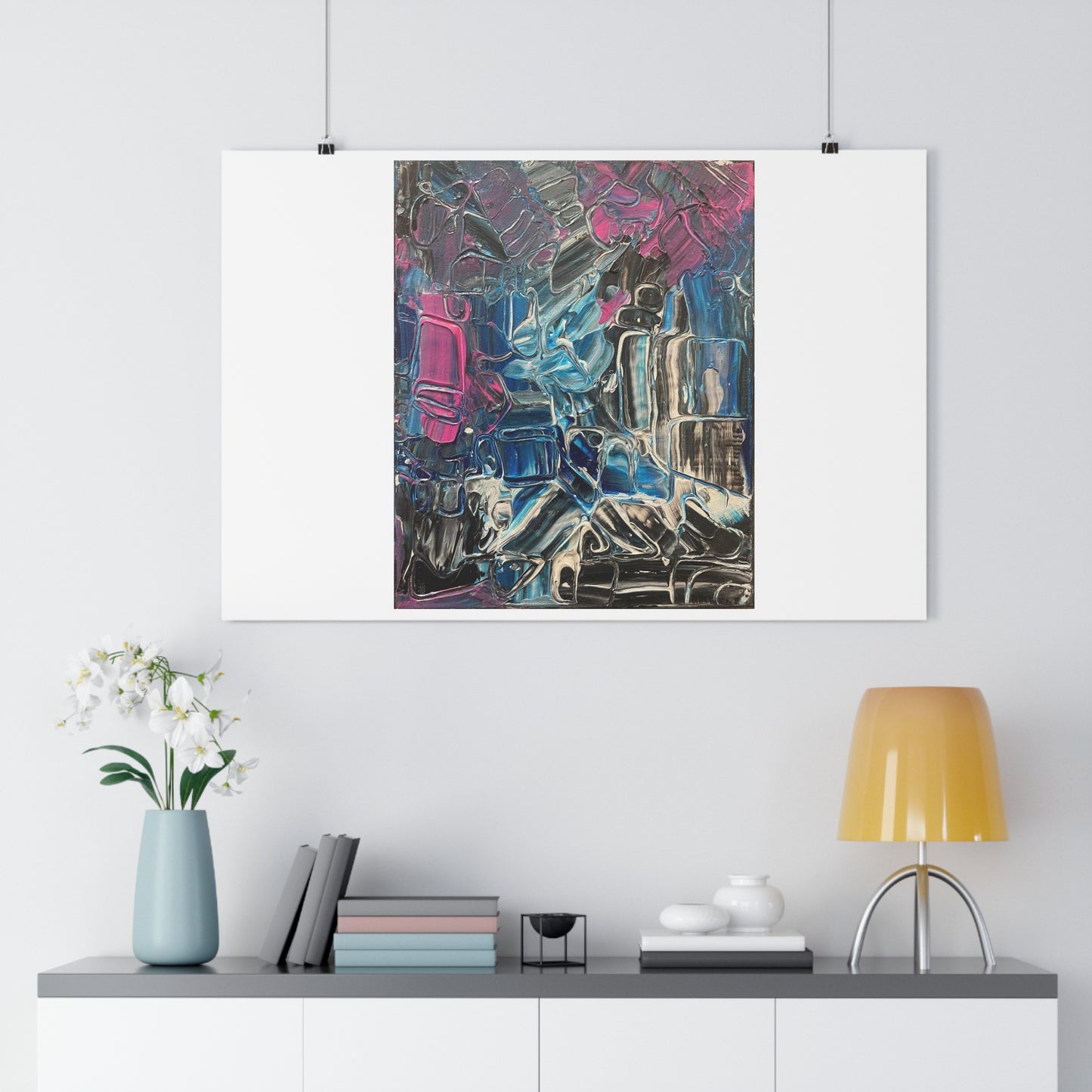 "Magenta" - Giclée Art Print by artist David Hilborn