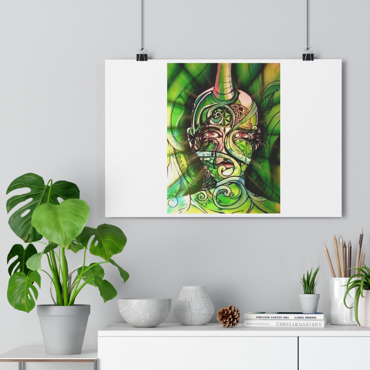 “Earthling”- Giclée Art Print by artist David Hilborn