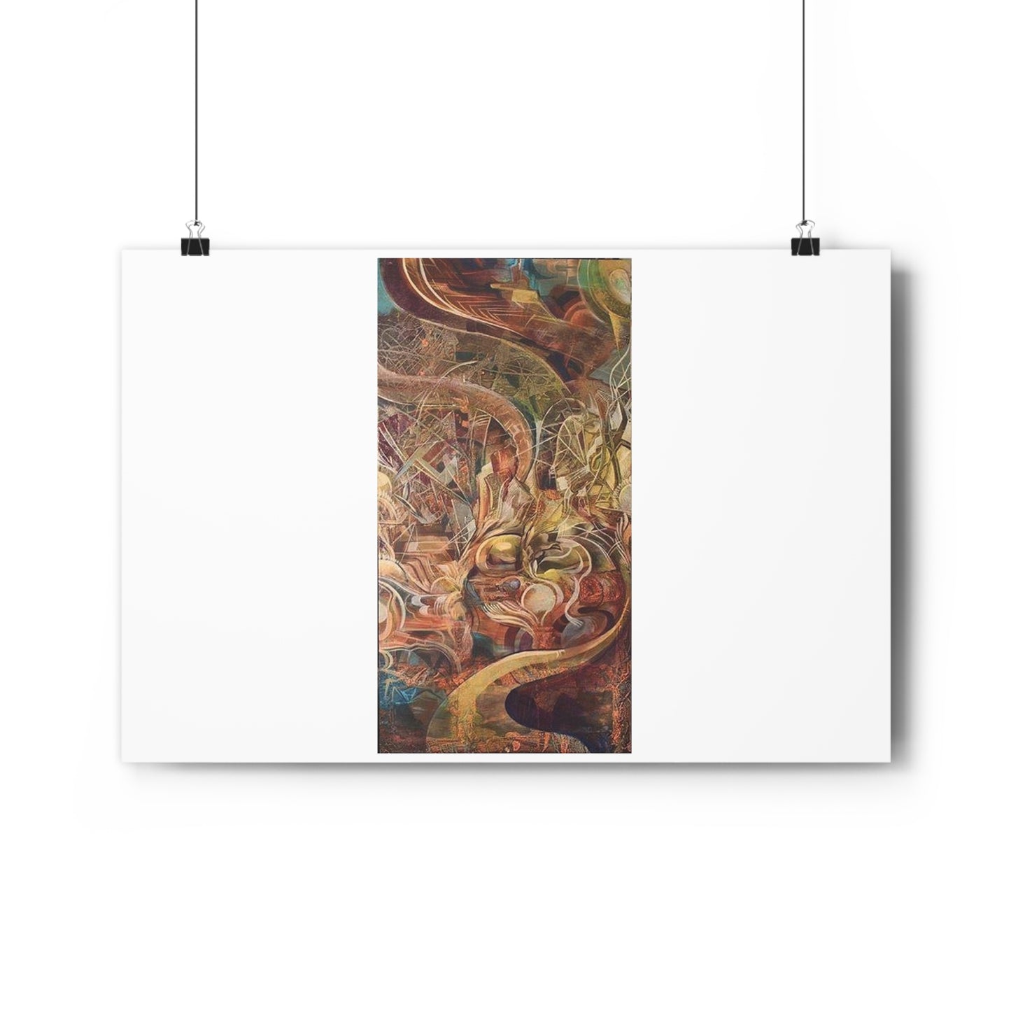 "Tuning”- Giclée Art Print by artist David Hilborn