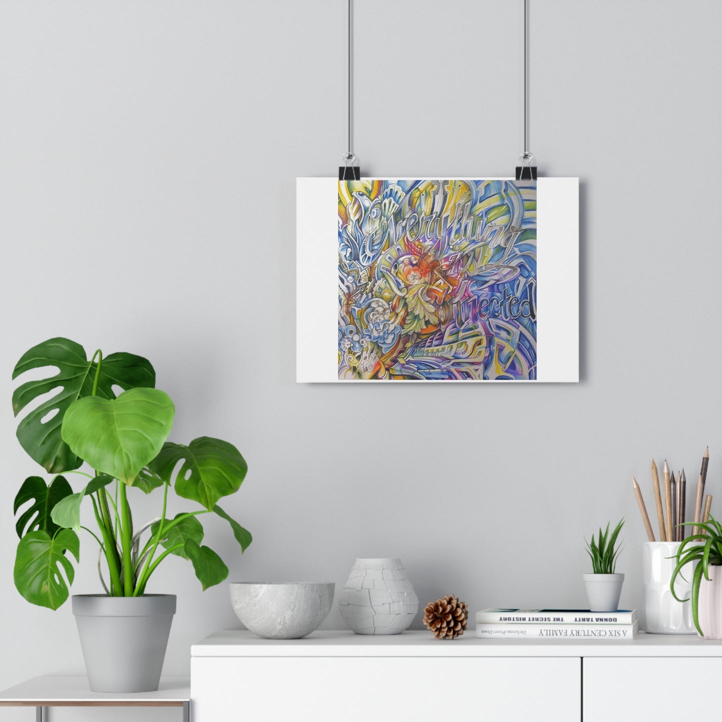 "Everything is Connected”- Giclée Art Print by artist David Hilborn