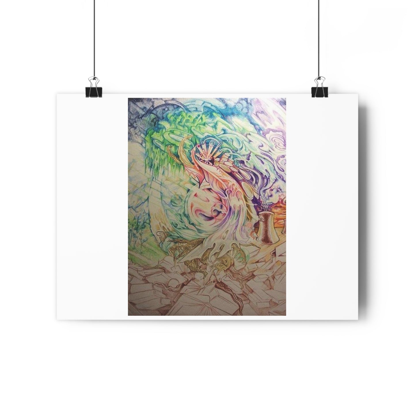 "Rooted in Literature”- Giclée Art Print by artist David Hilborn