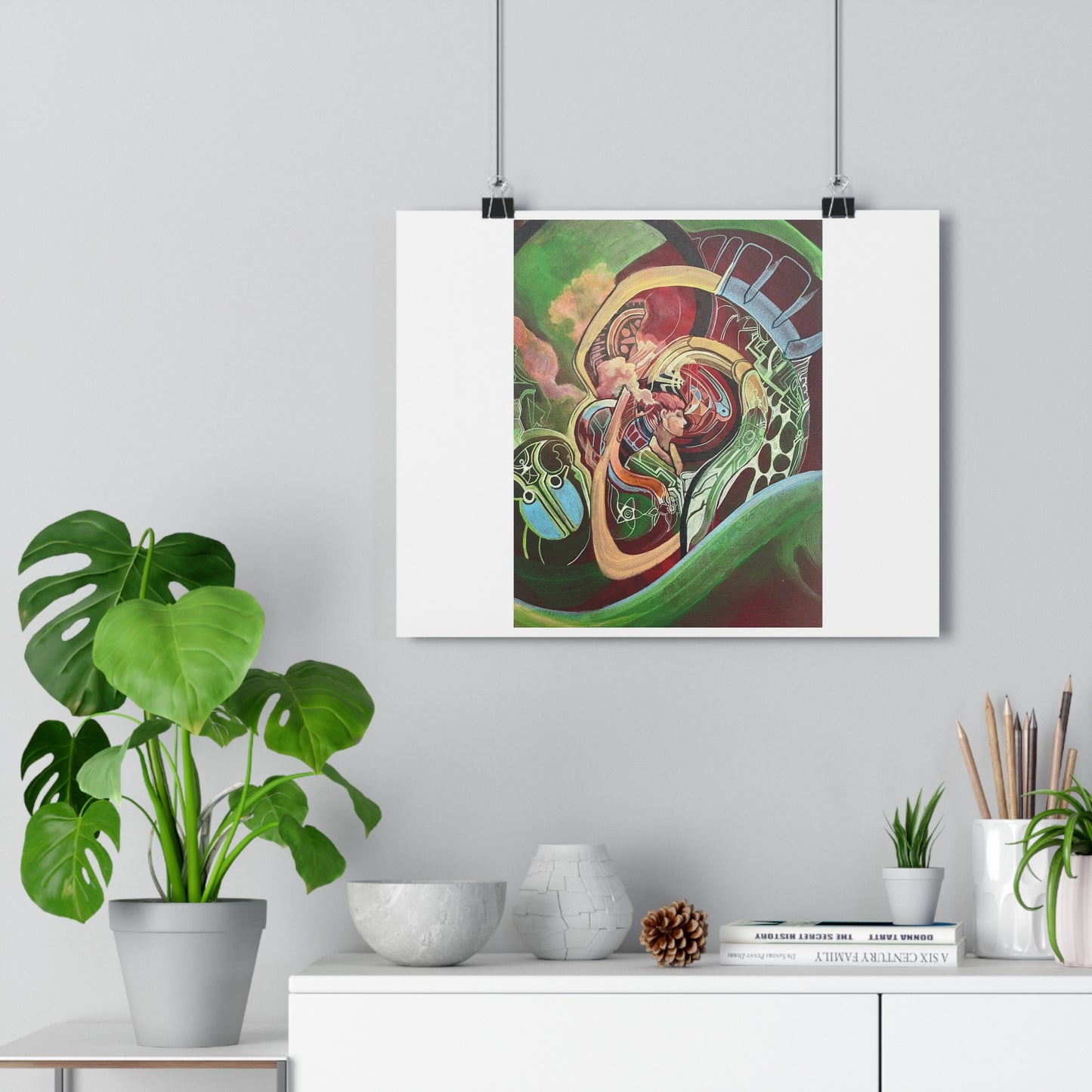 "Spiral”- Giclée Art Print by artist David Hilborn