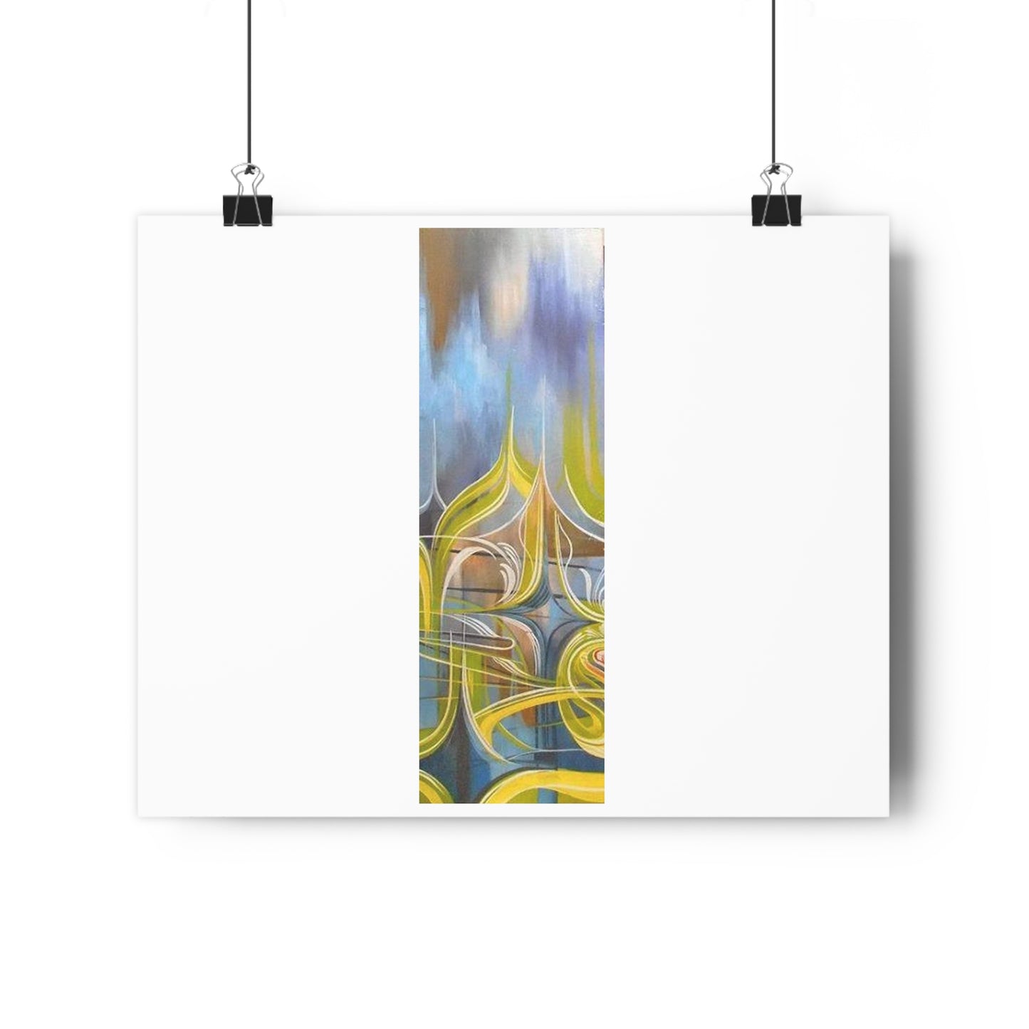 "Curvature”- Giclée Art Print by artist David Hilborn