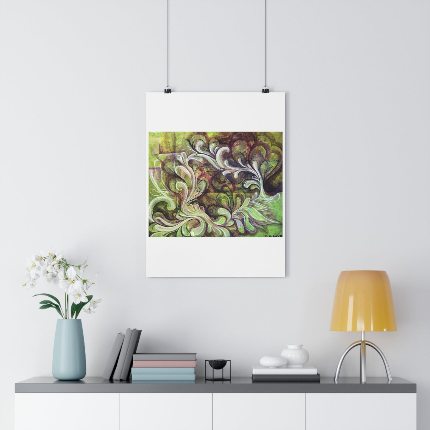 "Mossy Wood”- Giclée Art Print by artist David Hilborn