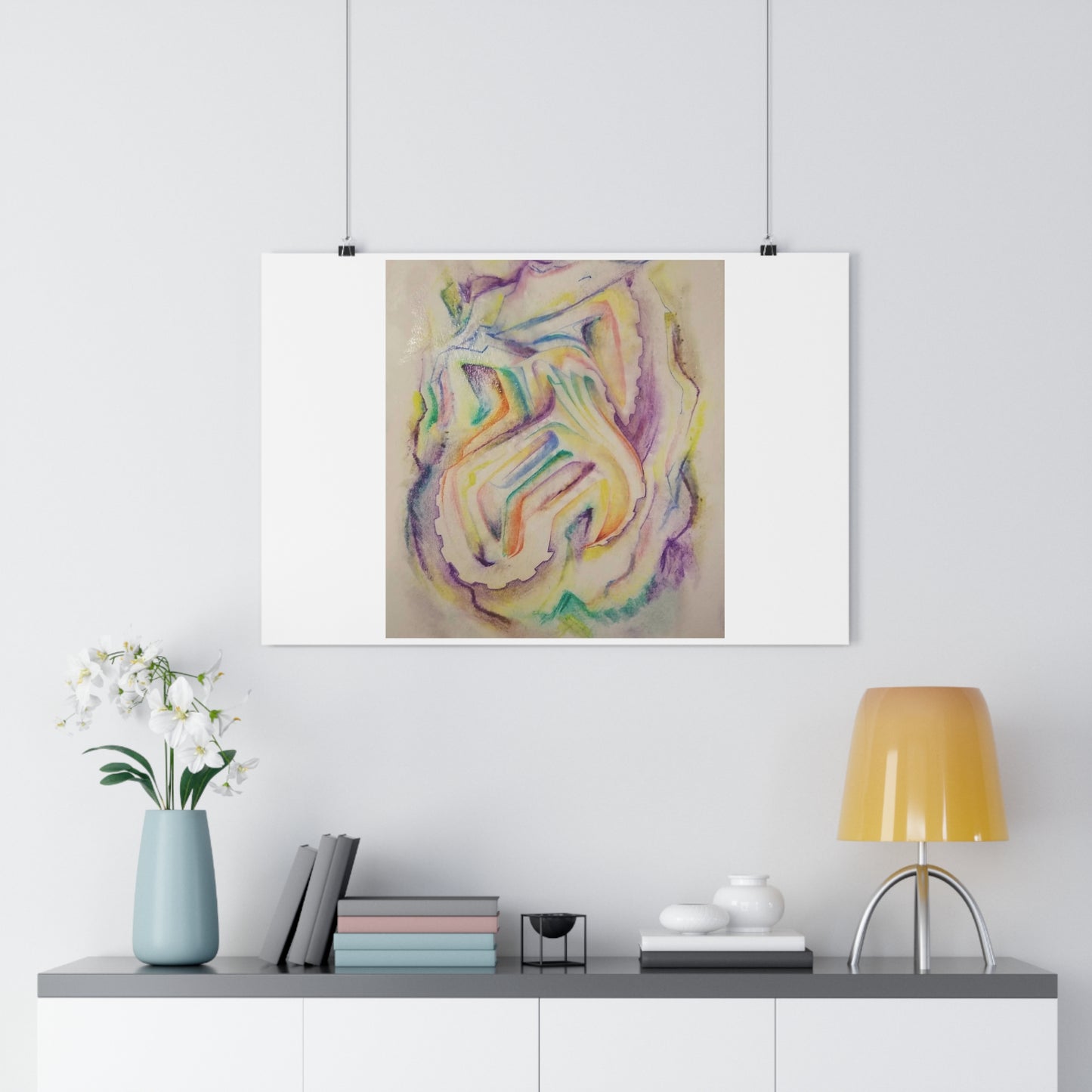 "Splooge Color Study”- Giclée Art Print by artist David Hilborn