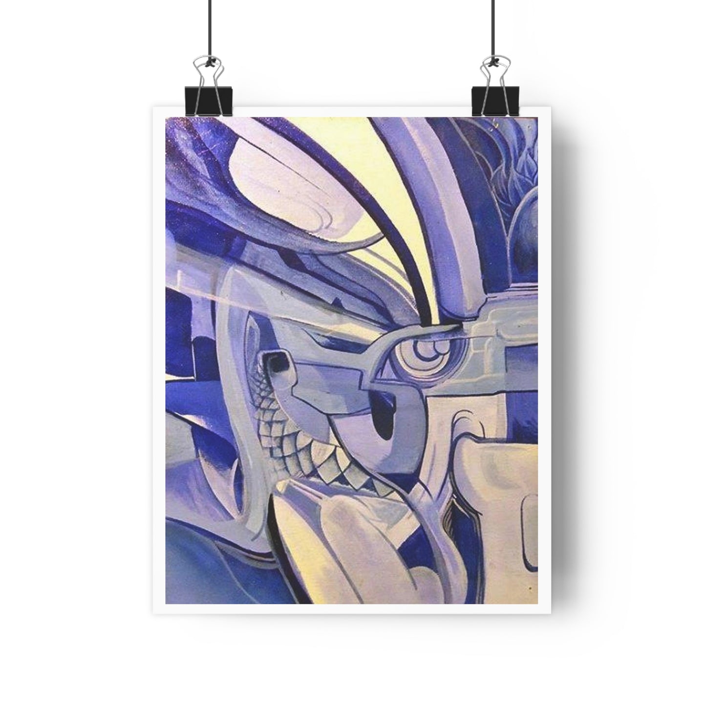 "Blue Heron”- Giclée Art Print by artist David Hilborn