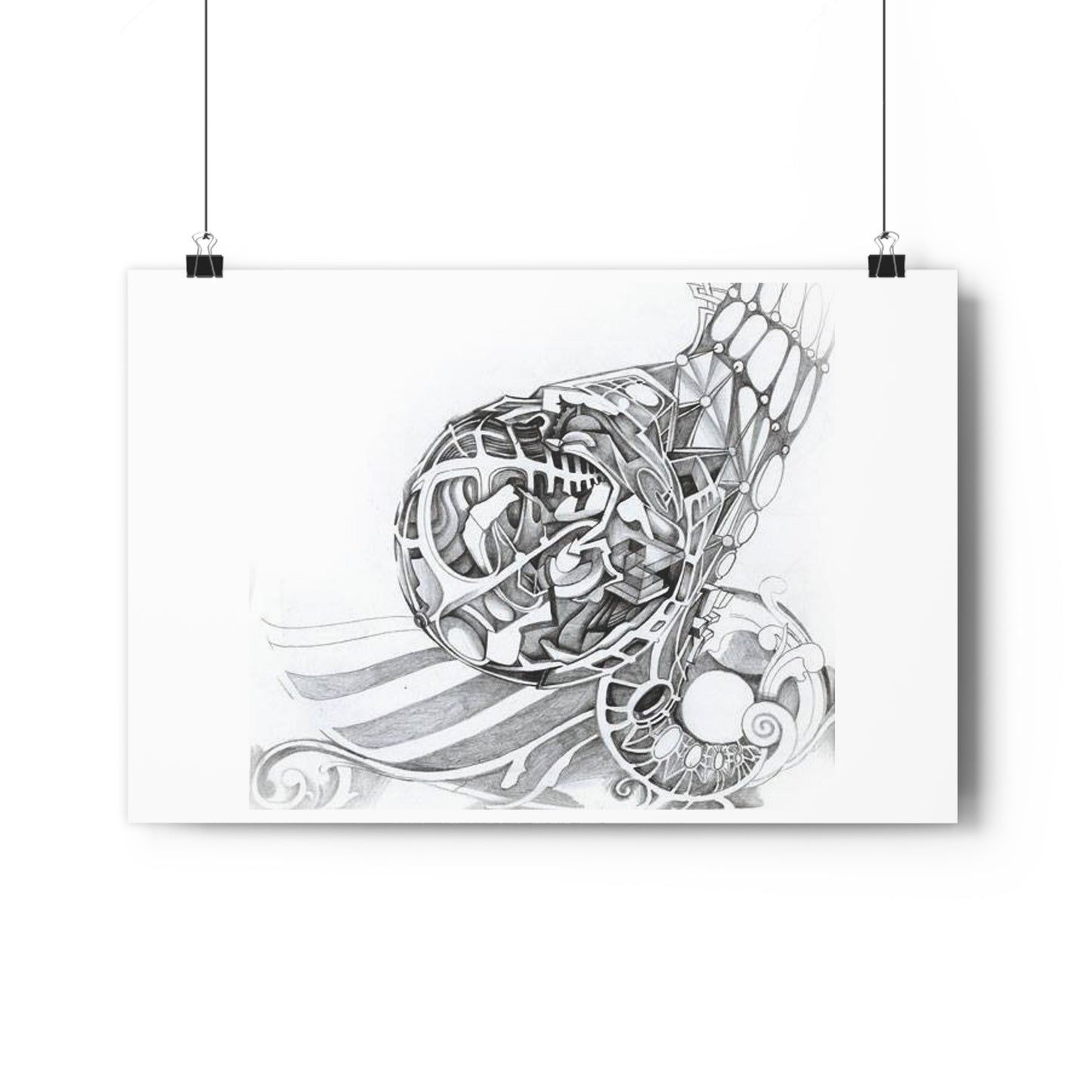 "Ultimate Construction”- Giclée Art Print by artist David Hilborn