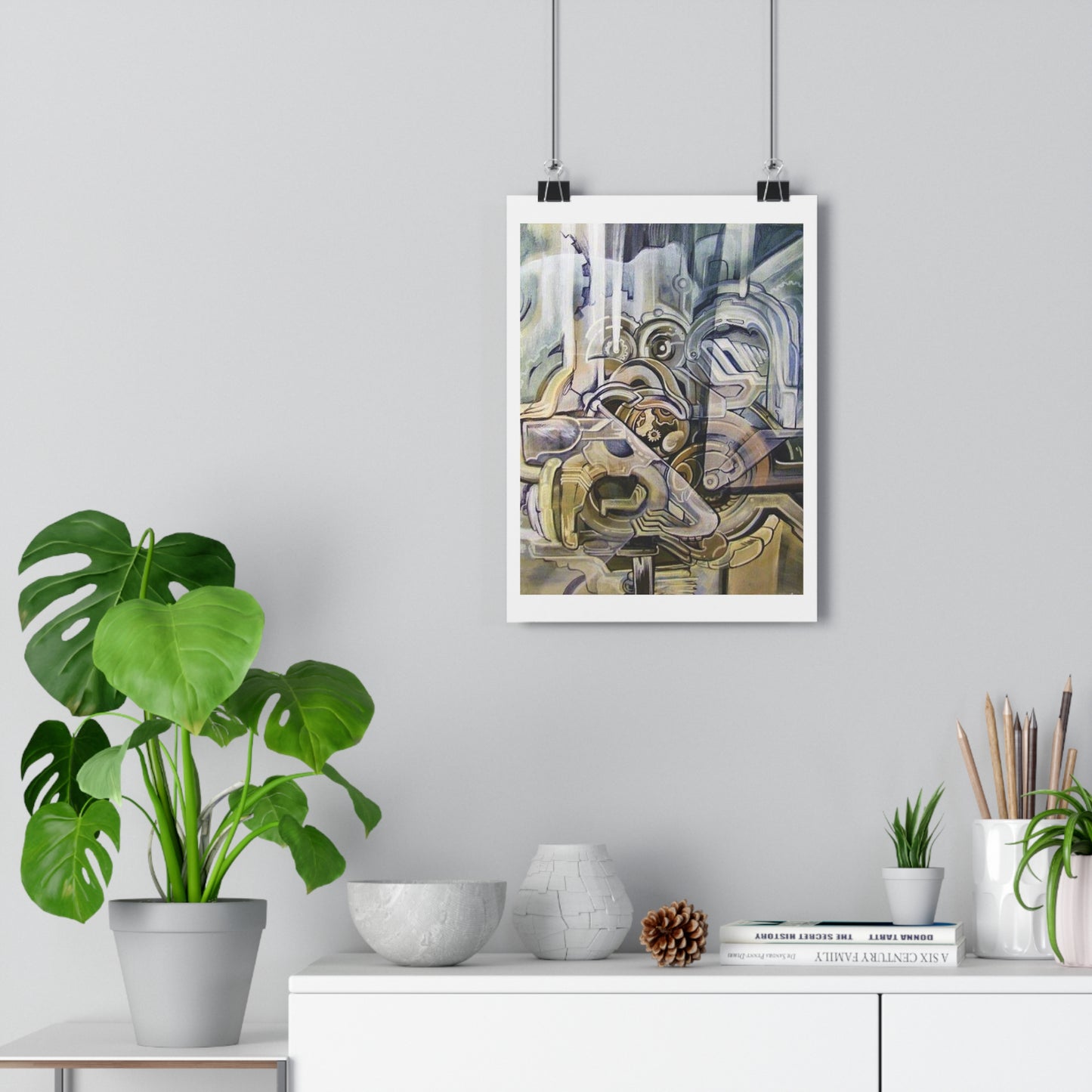 “Mech”- Giclée Art Print by artist David Hilborn