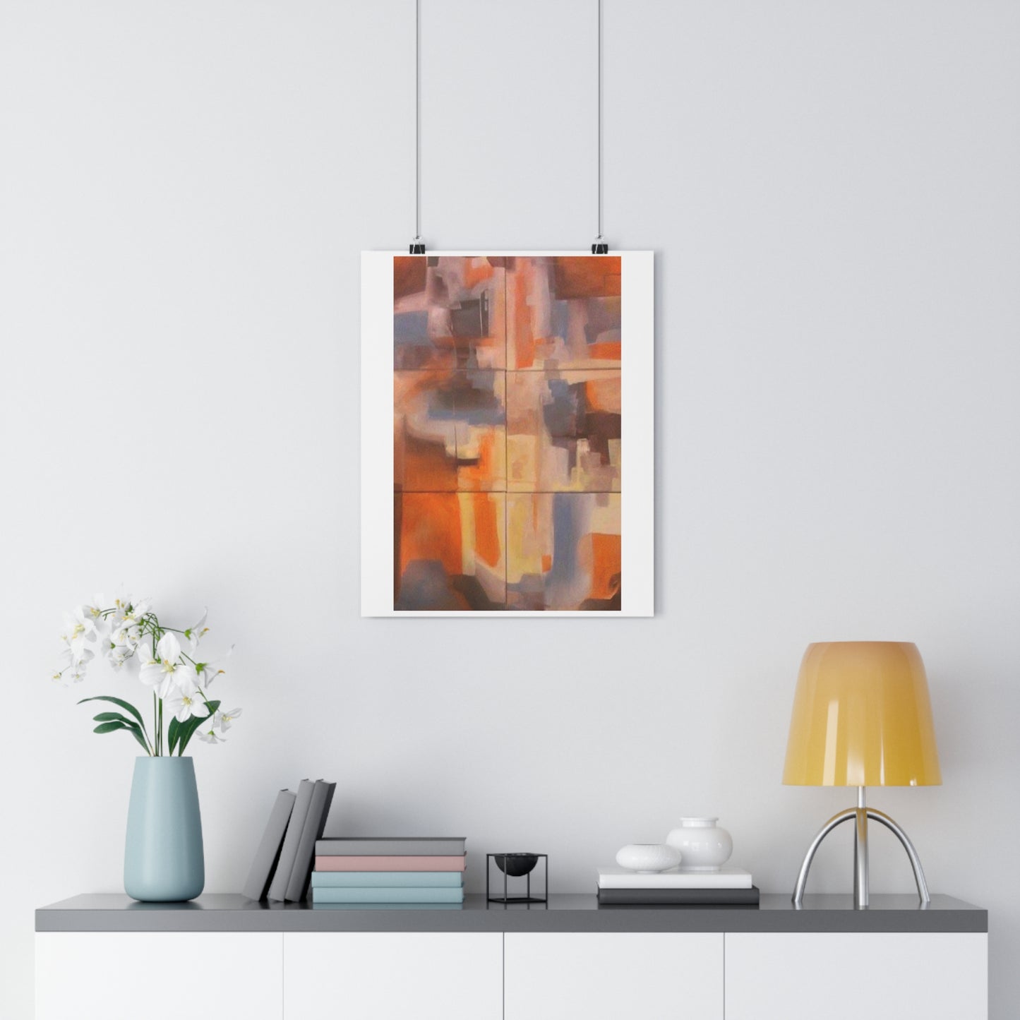 "Complimentary Contemporary”- Giclée Art Print by artist David Hilborn