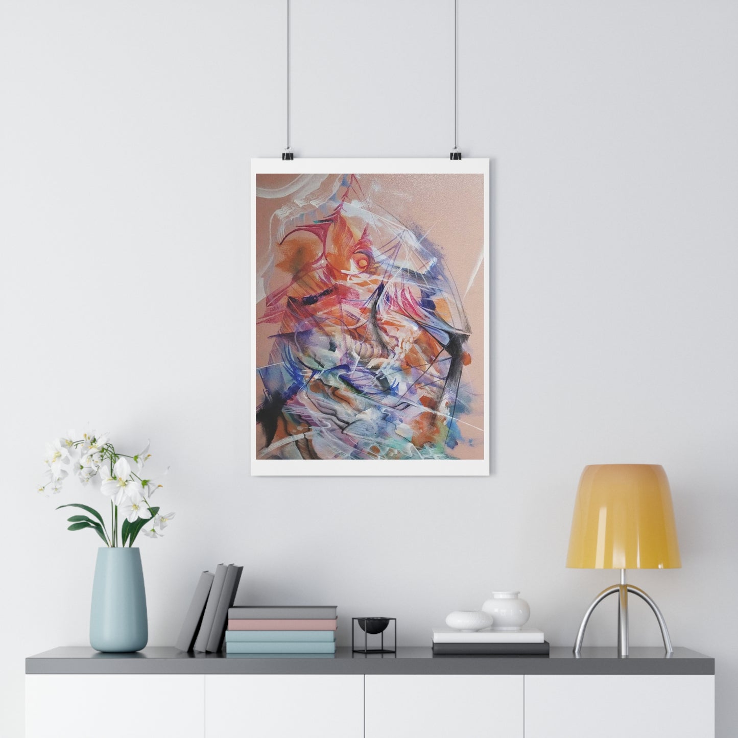 "Creamsicle”- Giclée Art Print by artist David Hilborn