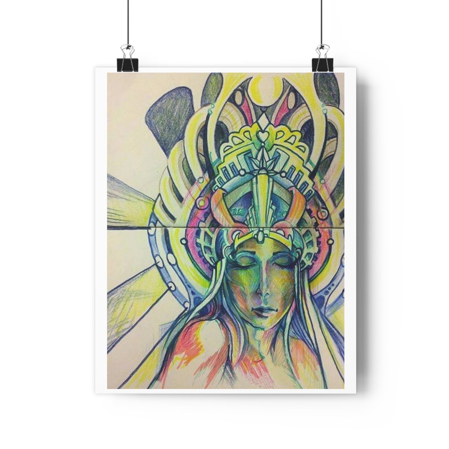 "Sarabell”- Giclée Art Print by artist David Hilborn