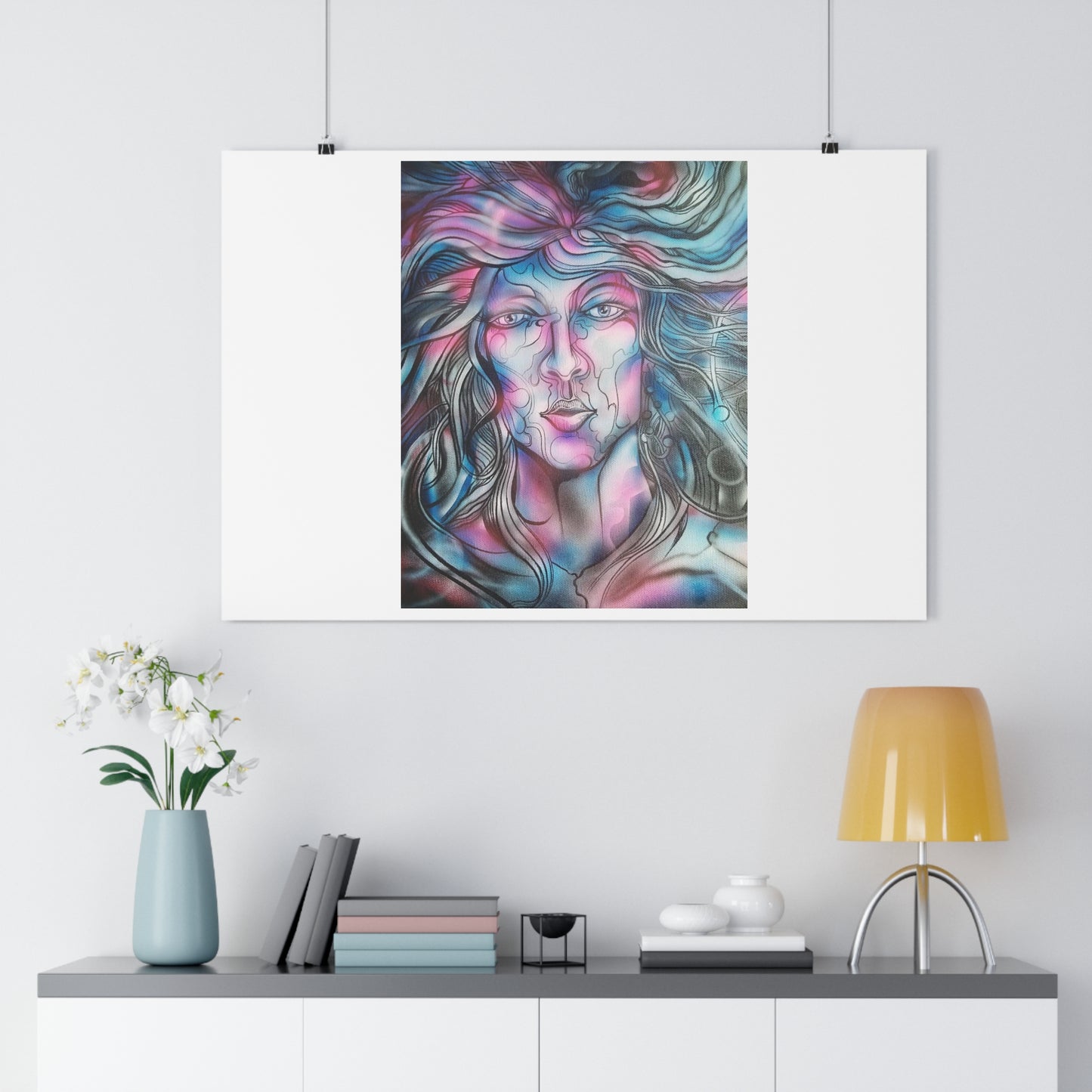 "Cerebral”- Giclée Art Print by artist David Hilborn