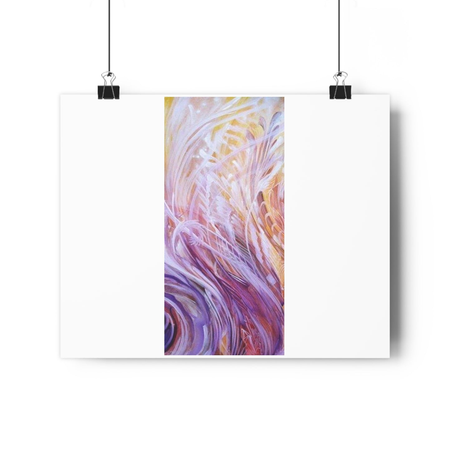 "Flare up”- Giclée Art Print by artist David Hilborn