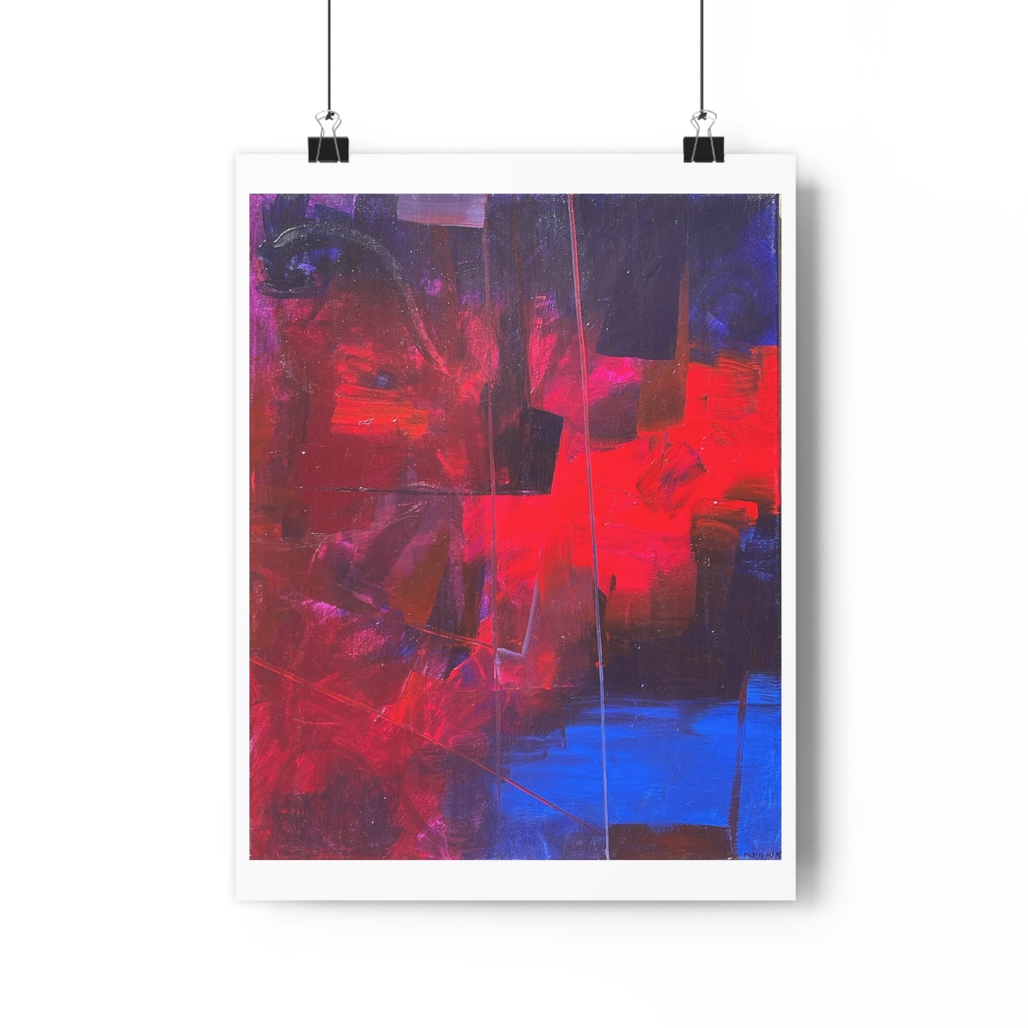 “Core”- Giclée Art Print by artist David Hilborn