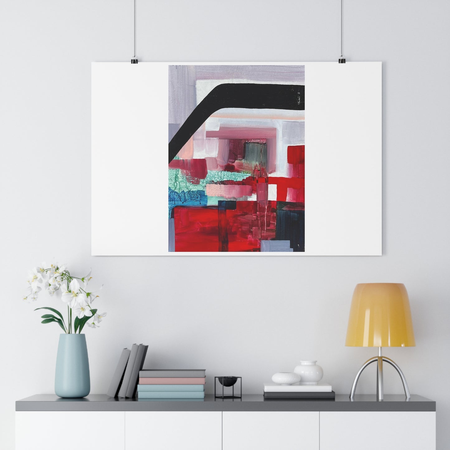 “Passenger View”- Giclée Art Print by artist David Hilborn