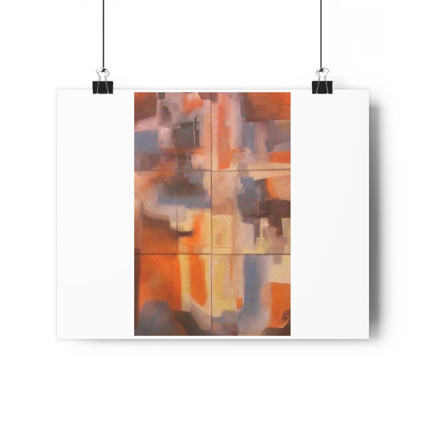 "Complimentary Contemporary”- Giclée Art Print by artist David Hilborn