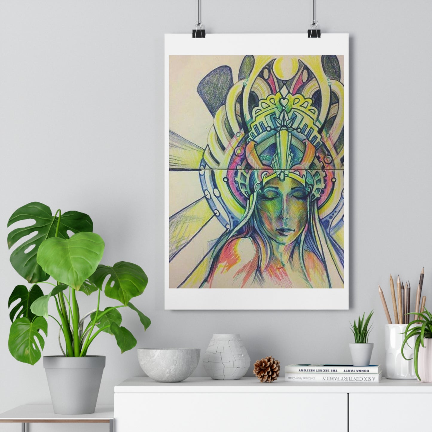 "Sarabell”- Giclée Art Print by artist David Hilborn