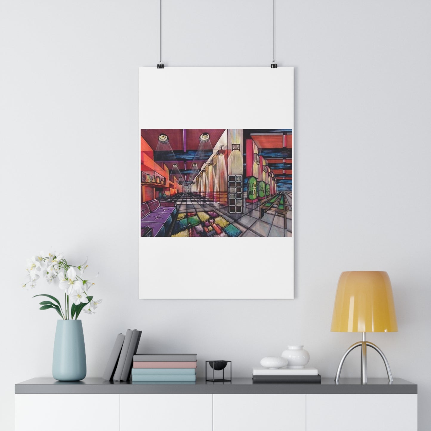 "Impossible Spaces”- Giclée Art Print by artist David Hilborn