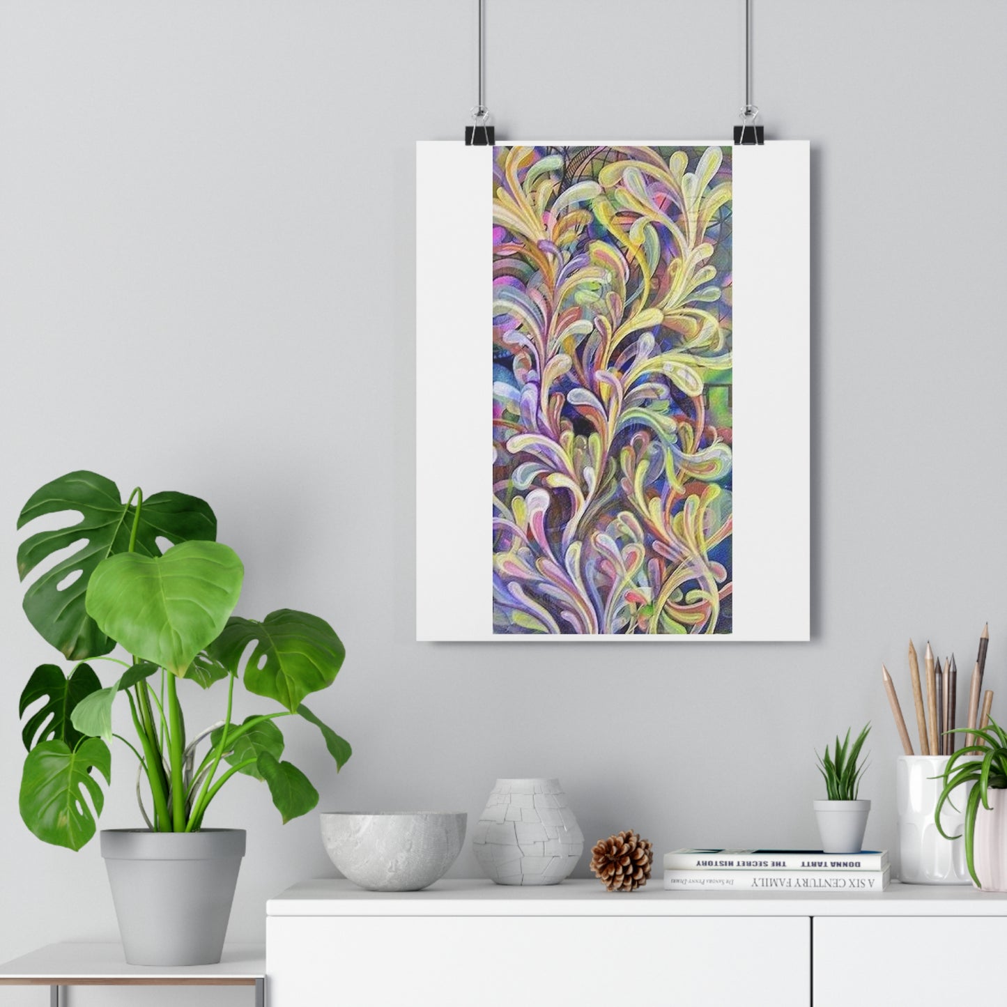 "Overgrowing”- Giclée Art Print by artist David Hilborn