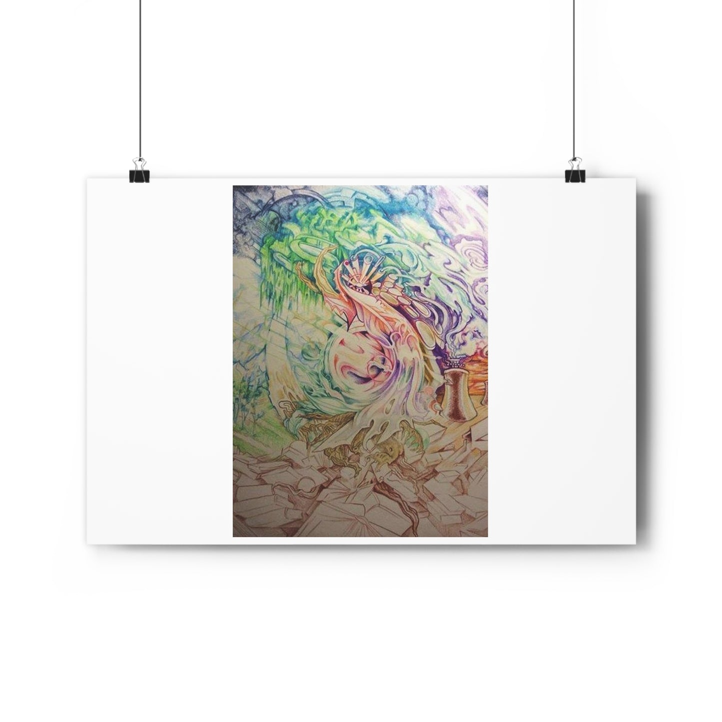 "Rooted in Literature”- Giclée Art Print by artist David Hilborn