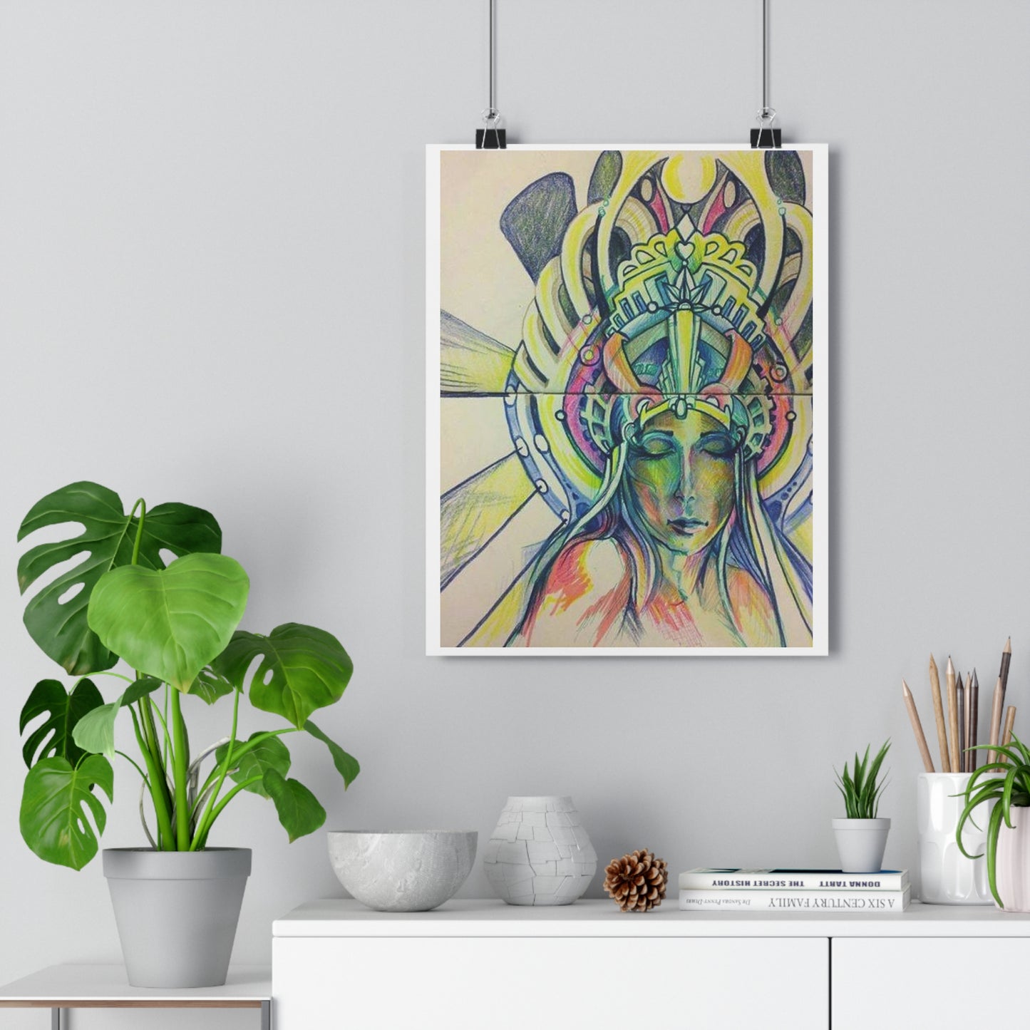 "Sarabell”- Giclée Art Print by artist David Hilborn