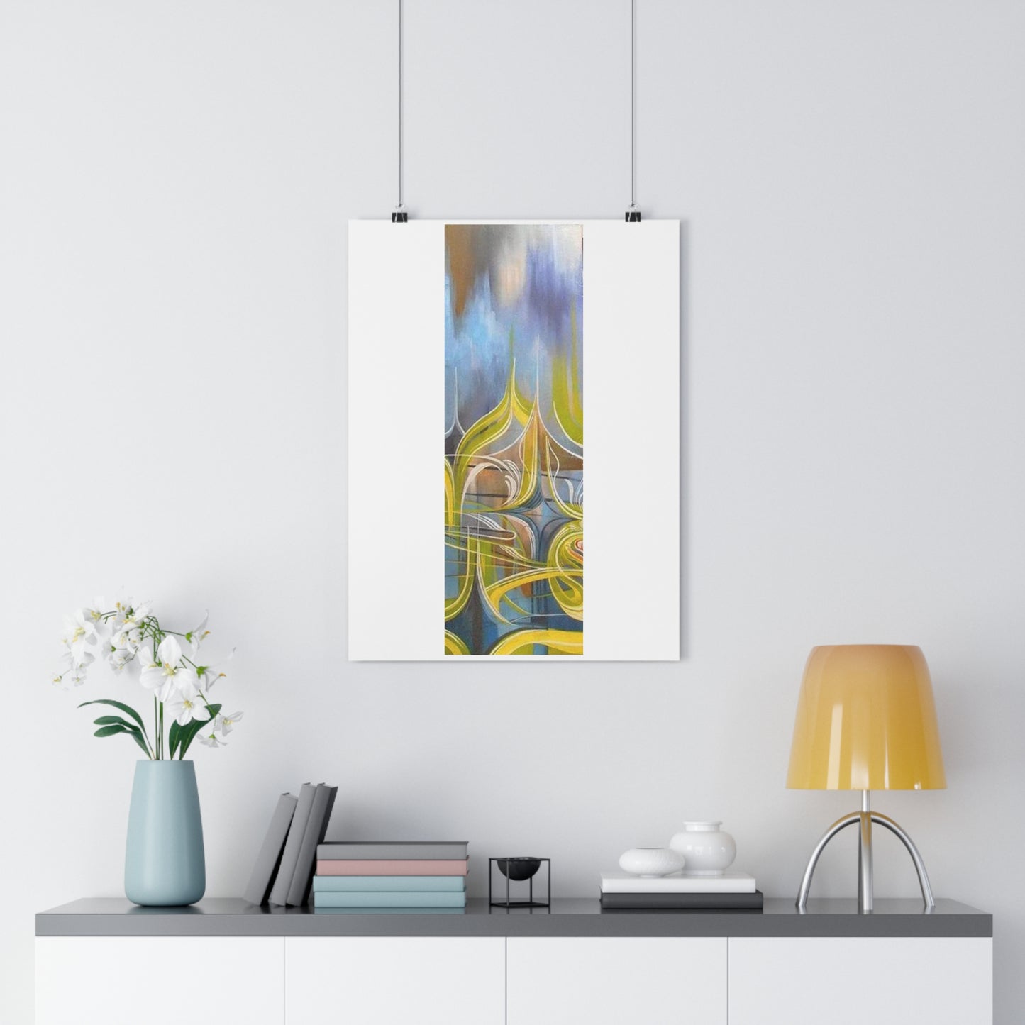 "Curvature”- Giclée Art Print by artist David Hilborn