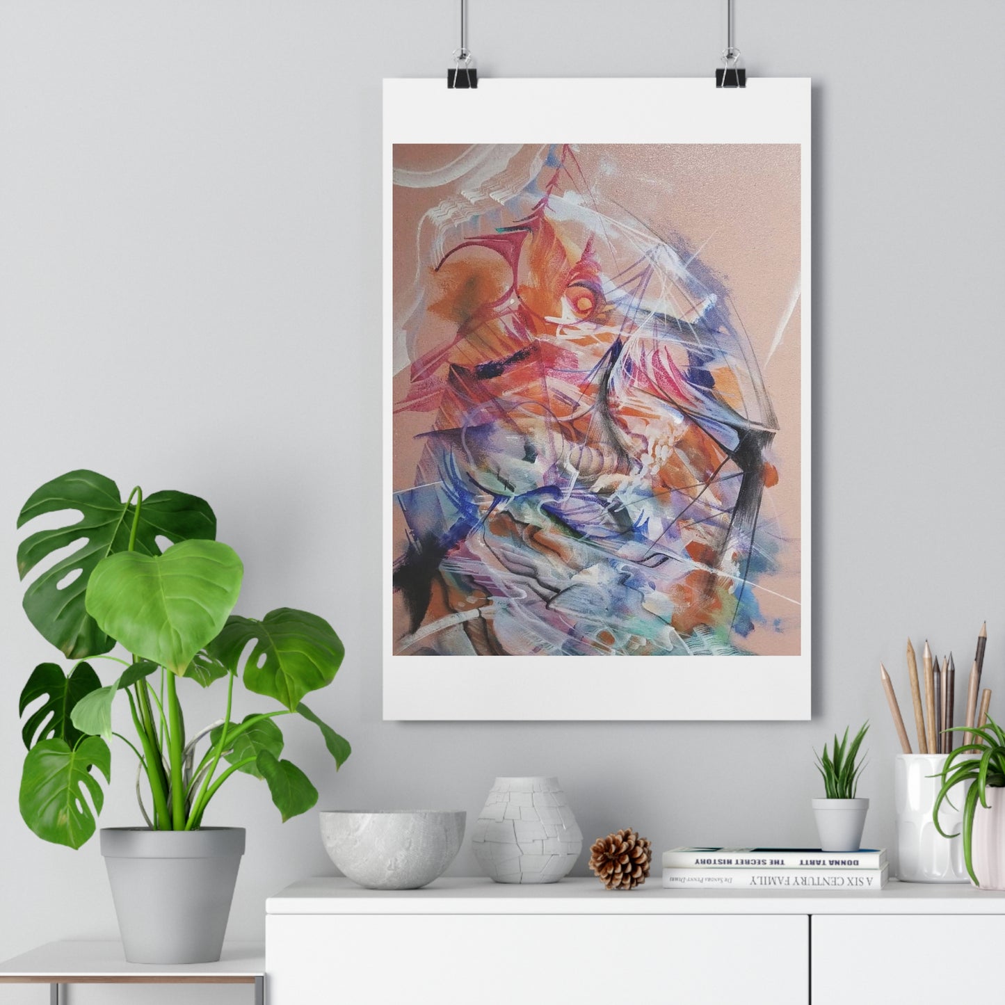 "Creamsicle”- Giclée Art Print by artist David Hilborn