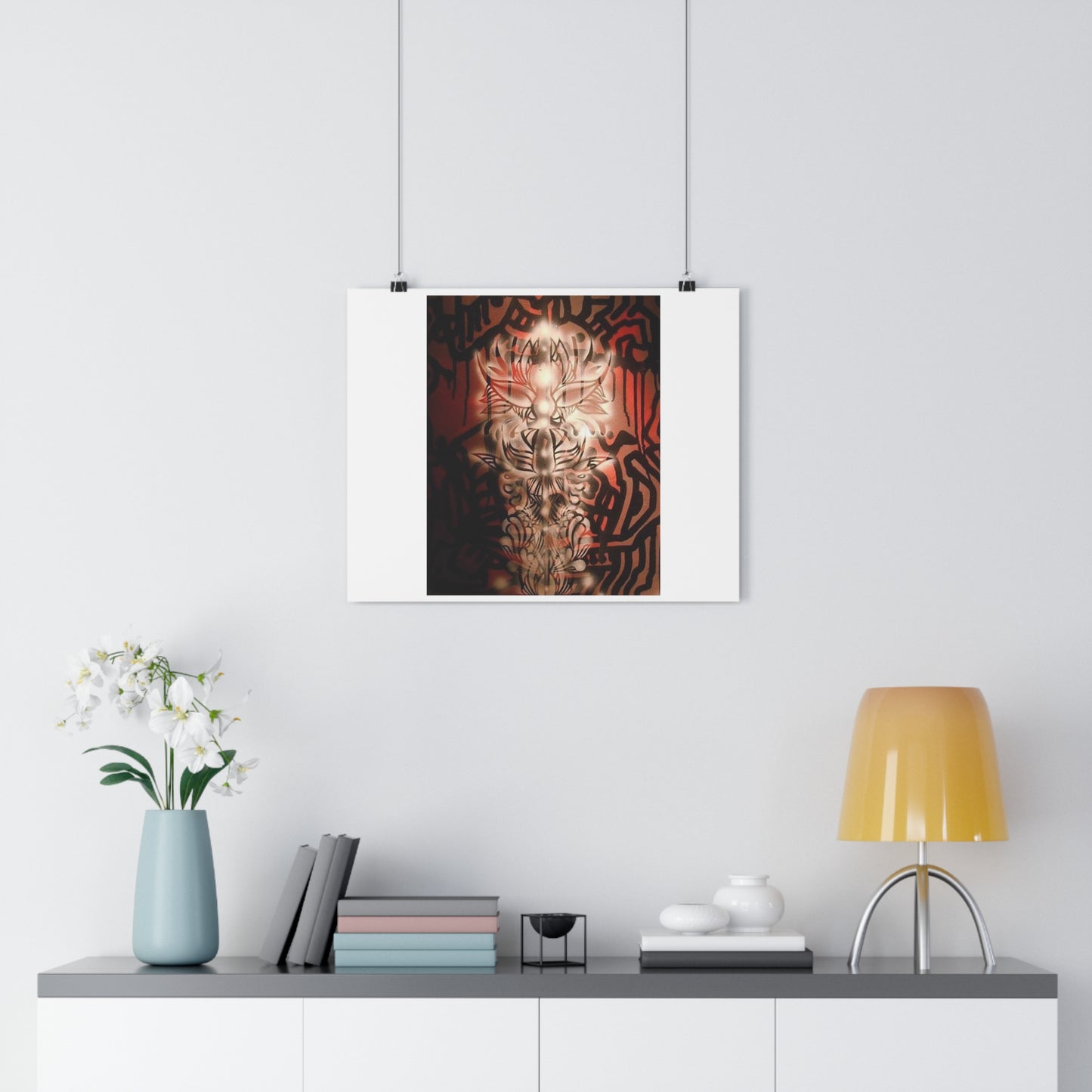 "Climber”- Giclée Art Print by artist David Hilborn