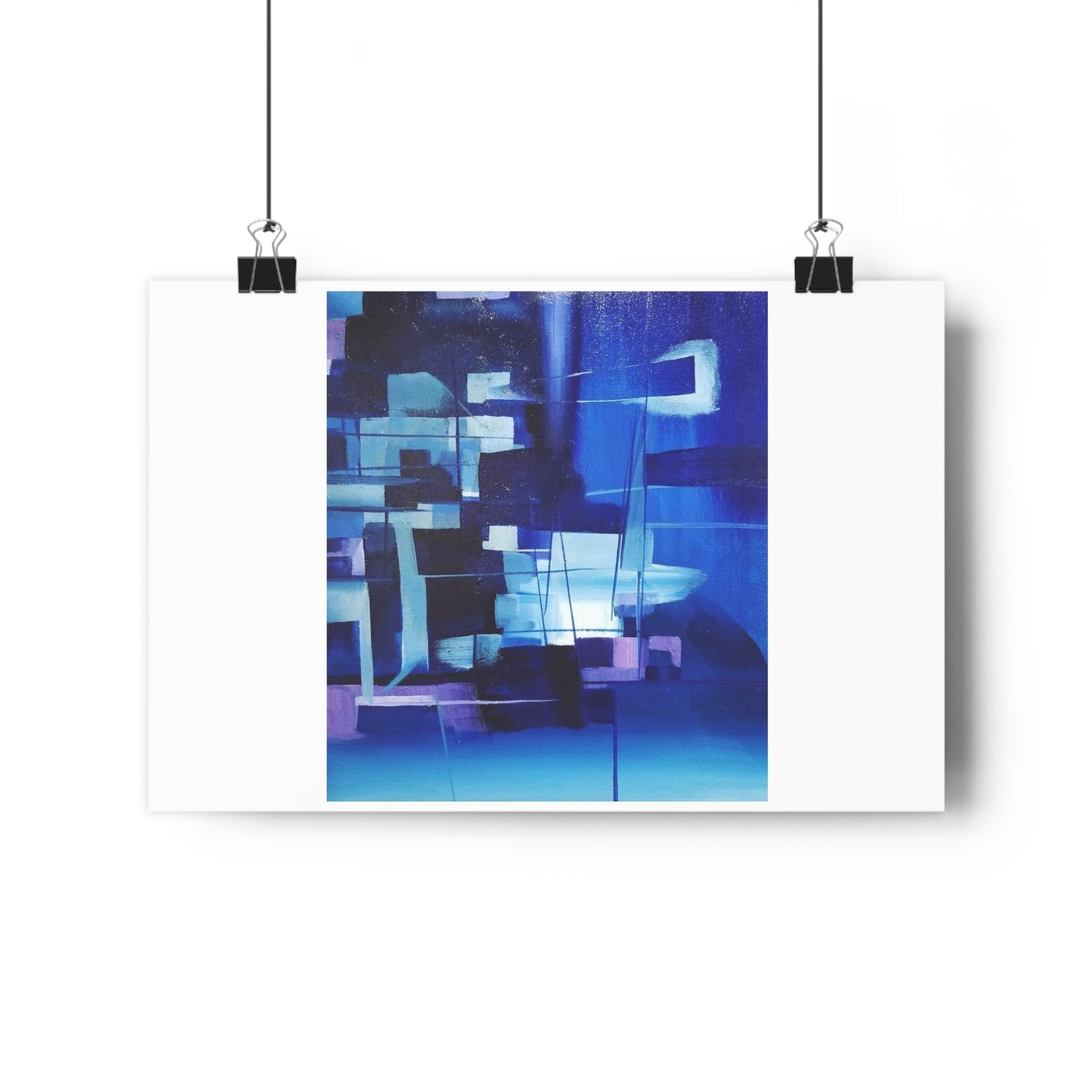 "Cobalt”- Giclée Art Print by artist David Hilborn