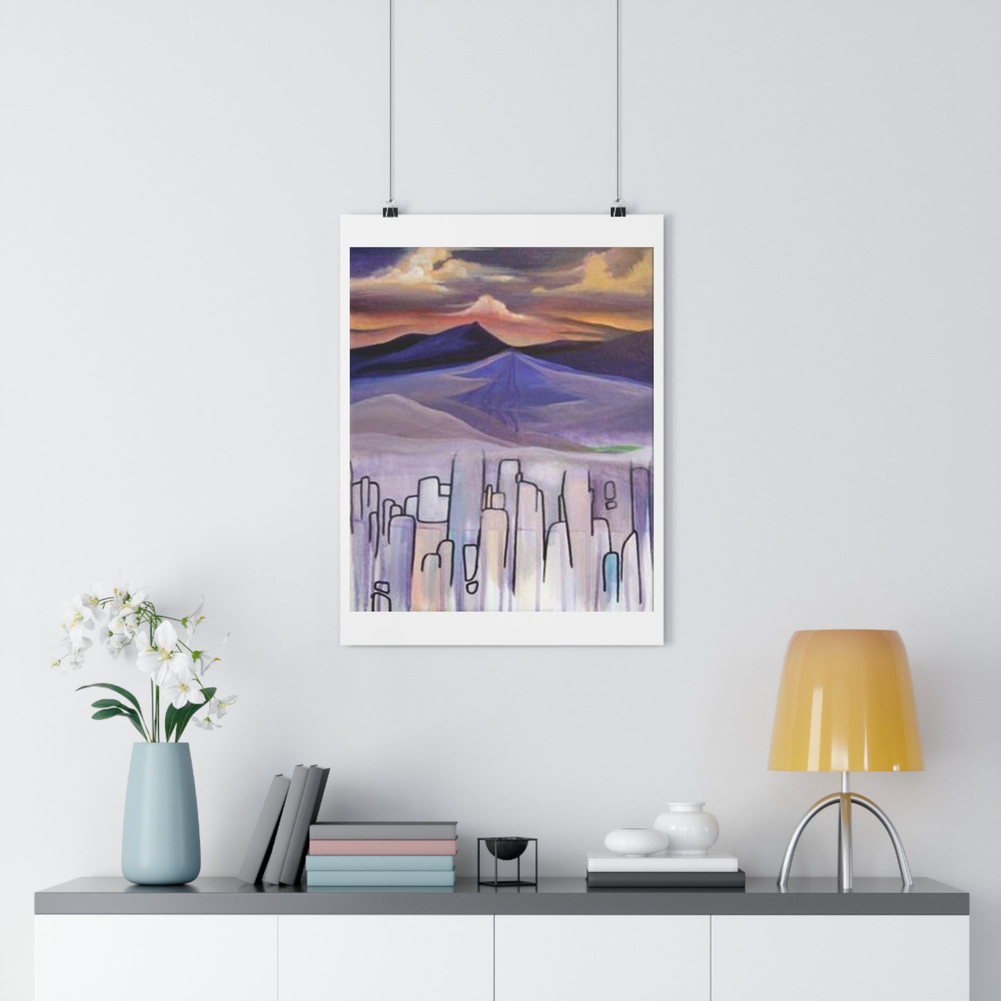 "Bedrock”- Giclée Art Print by artist David Hilborn