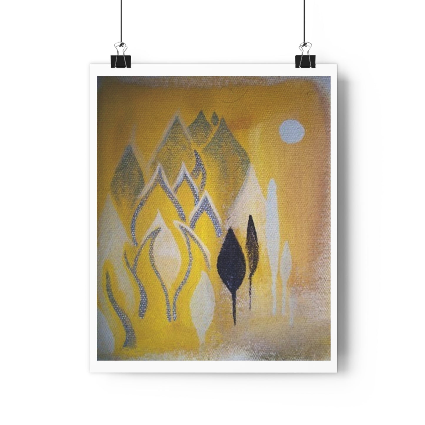 "Simplified Landscape”- Giclée Art Print by artist David Hilborn