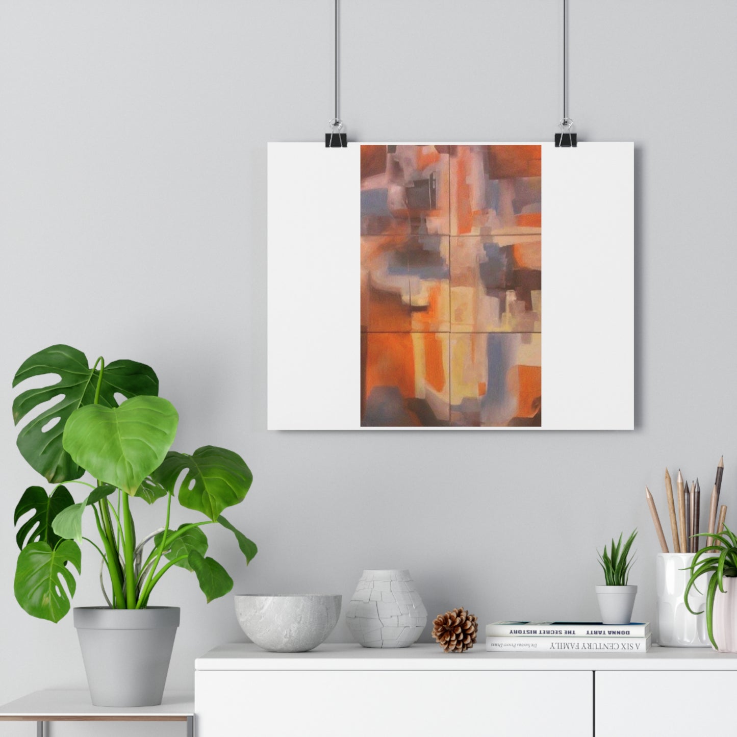 "Complimentary Contemporary”- Giclée Art Print by artist David Hilborn