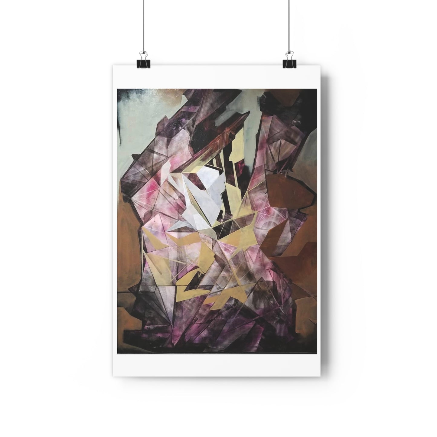 "Implode”- Giclée Art Print by artist David Hilborn