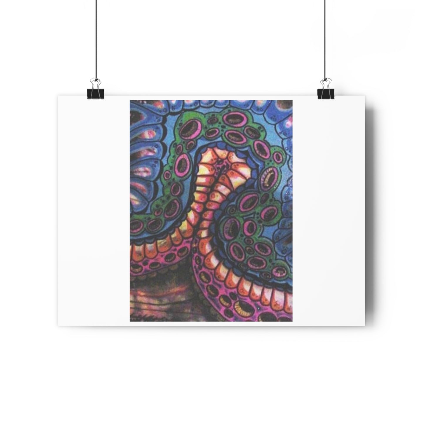 "Octopi”- Giclée Art Print by artist David Hilborn